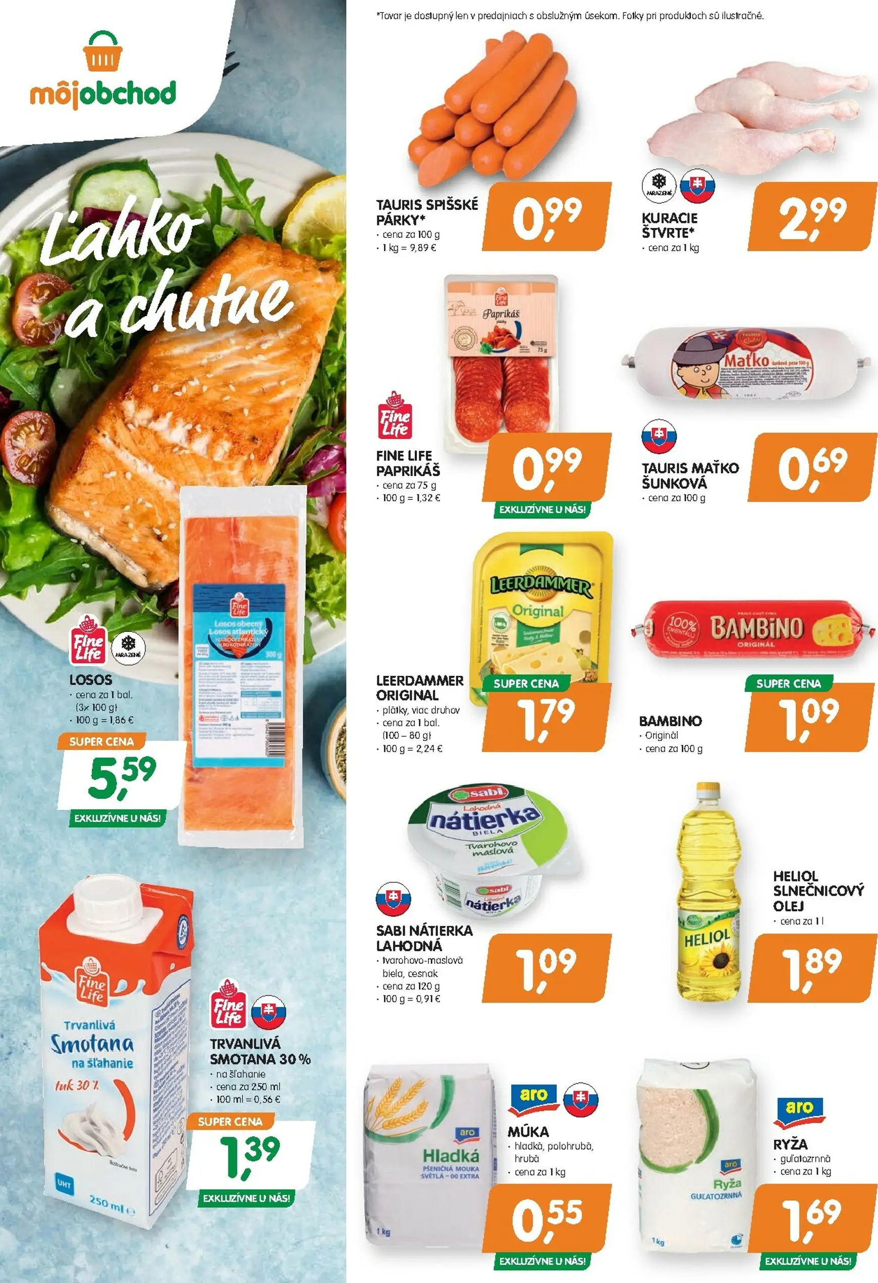 Page 2 of Aktuálny moj-obchod leták platný od piatka 07.11 do 20.11