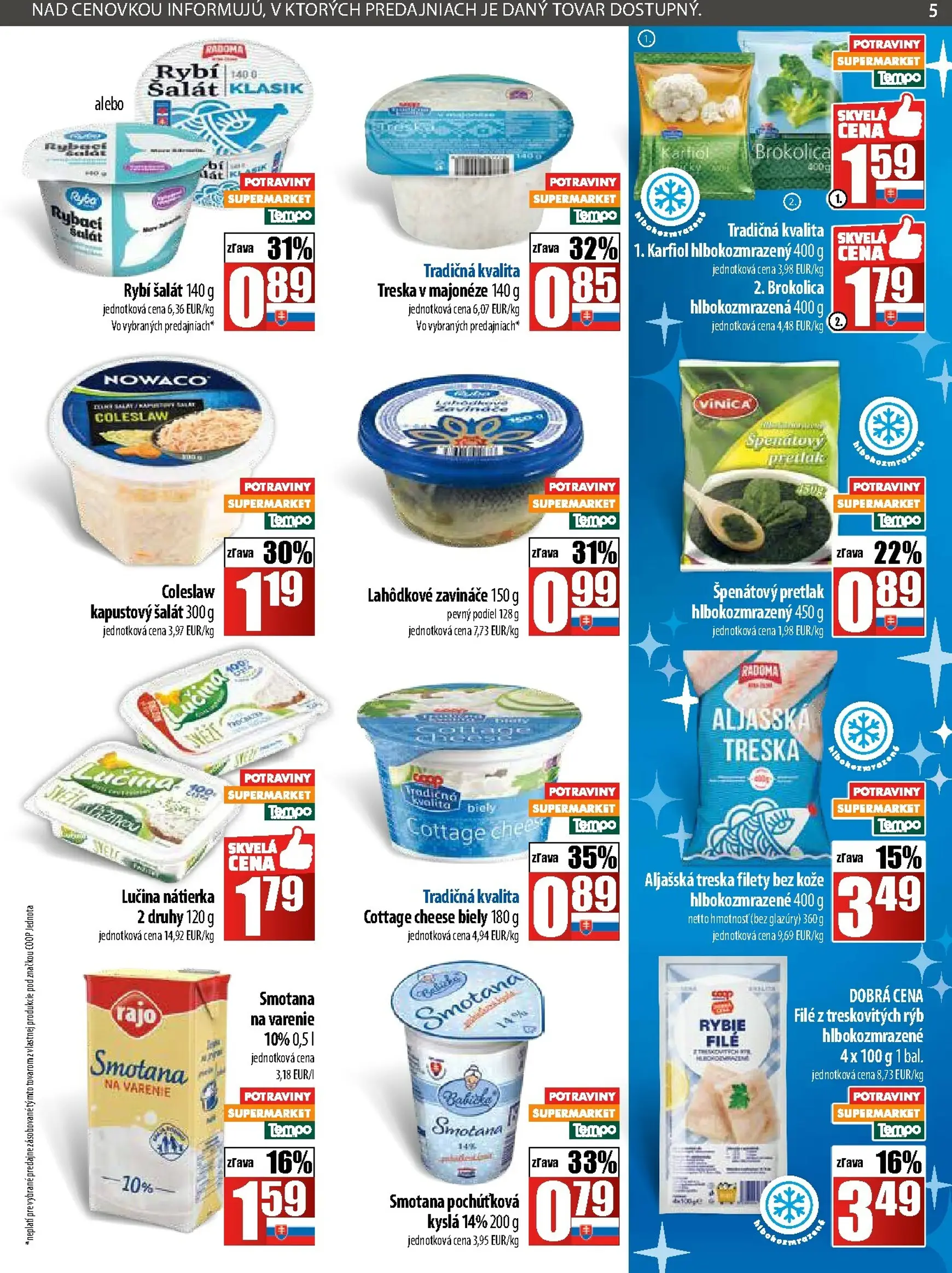 Page 5 of Aktuálny coop-jednota leták platný od štvrtka 27.11 do 03.12
