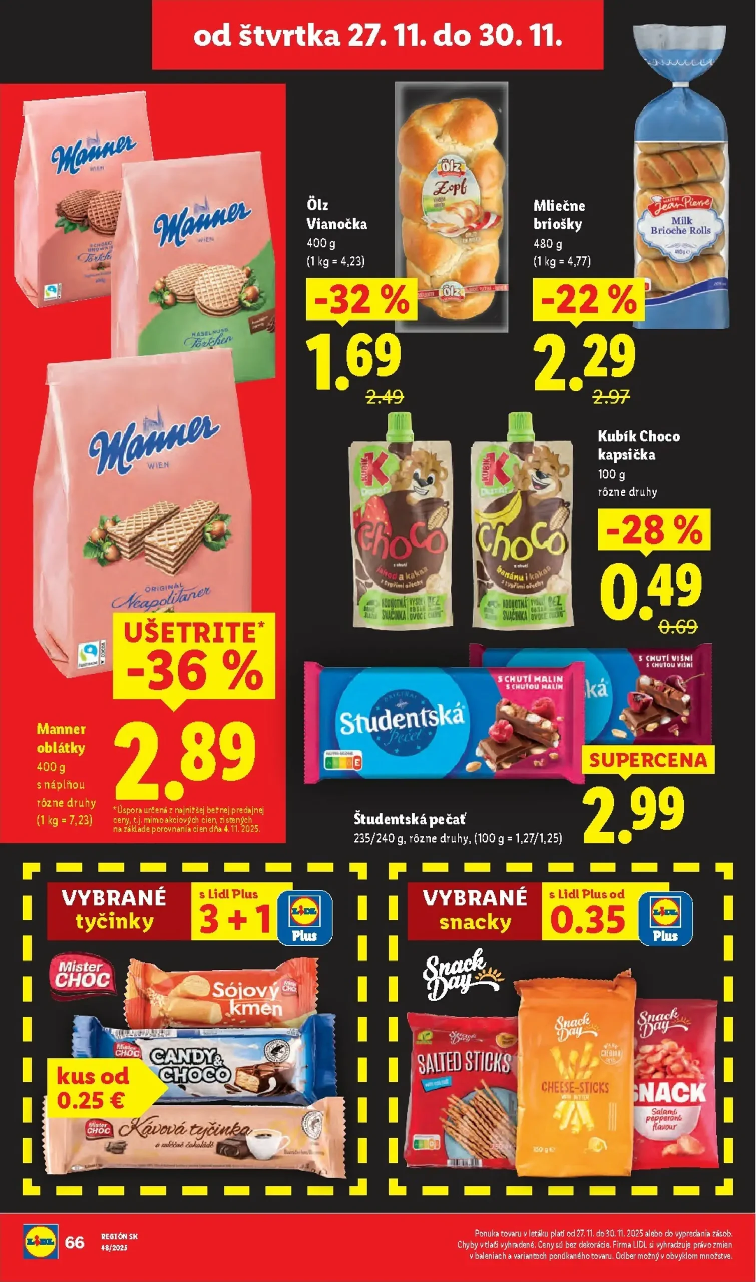 Page 66 of Aktuálny lidl leták platný od pondelka 24.11 do 30.11