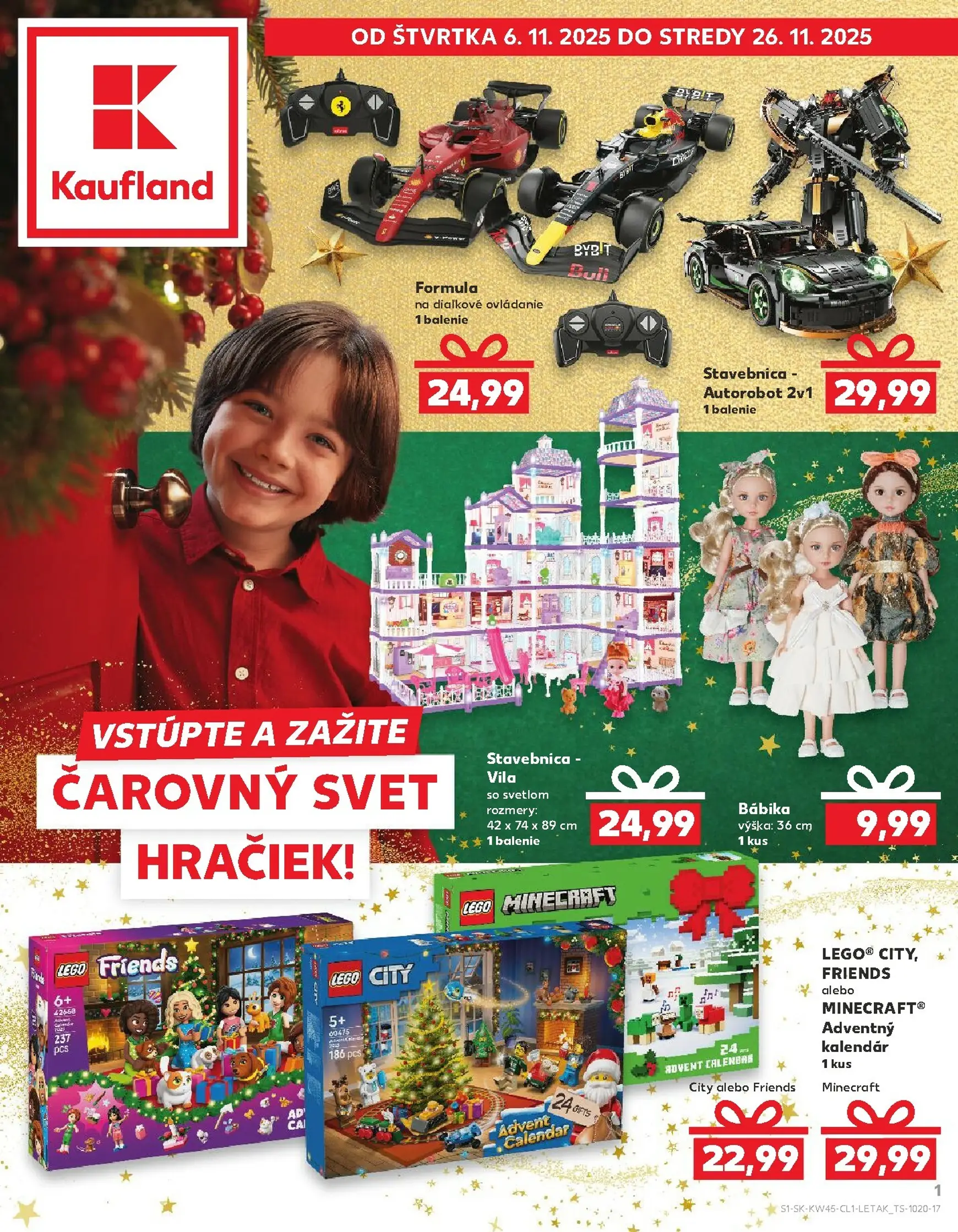 Aktuálny kaufland leták platný od štvrtka 06.11 do 26.11