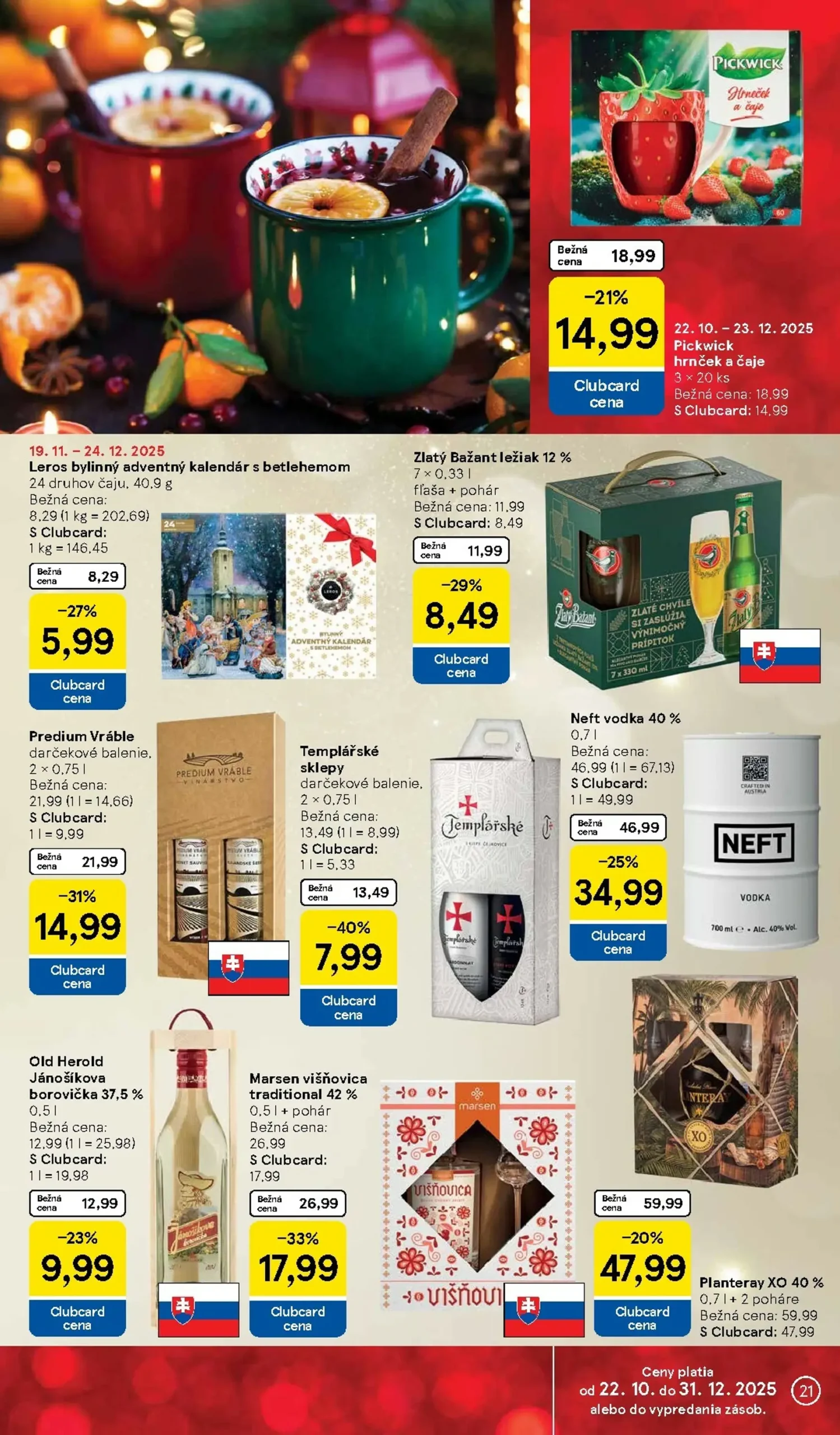 Page 21 of Aktuálny tesco leták platný od stredy 26.11 do 02.12