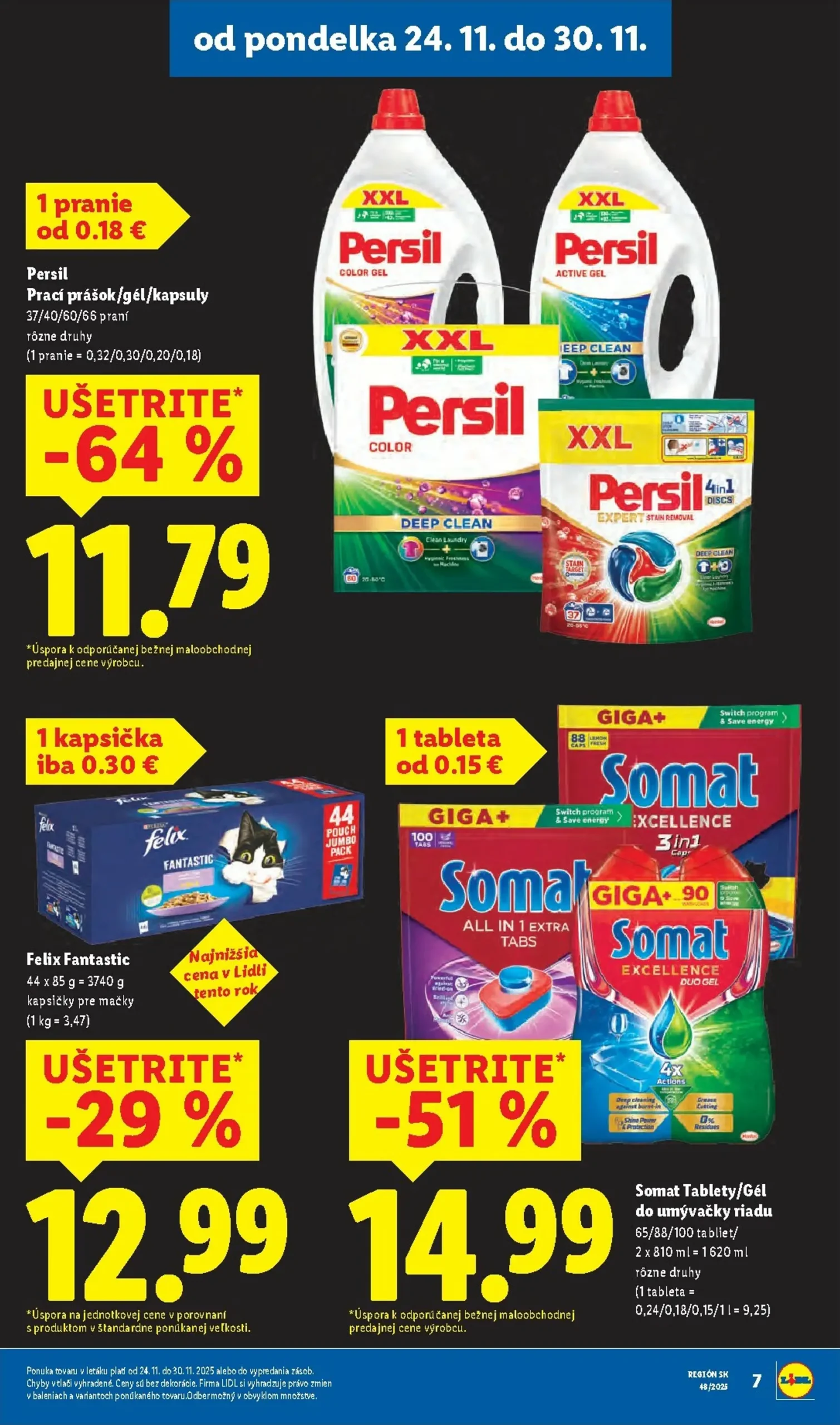 Page 7 of Aktuálny lidl leták platný od pondelka 24.11 do 30.11