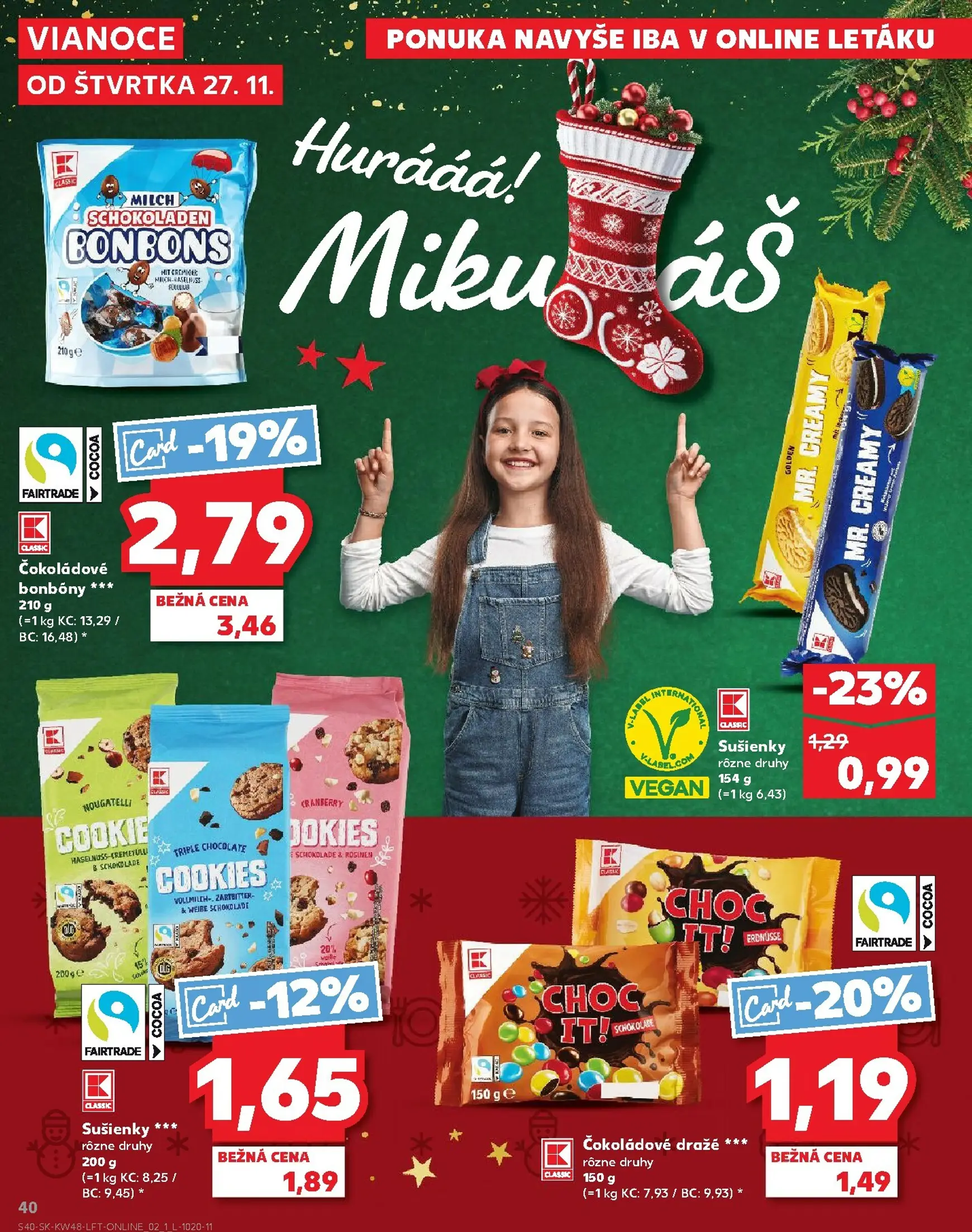 Page 40 of Aktuálny kaufland leták platný od štvrtka 27.11 do 03.12