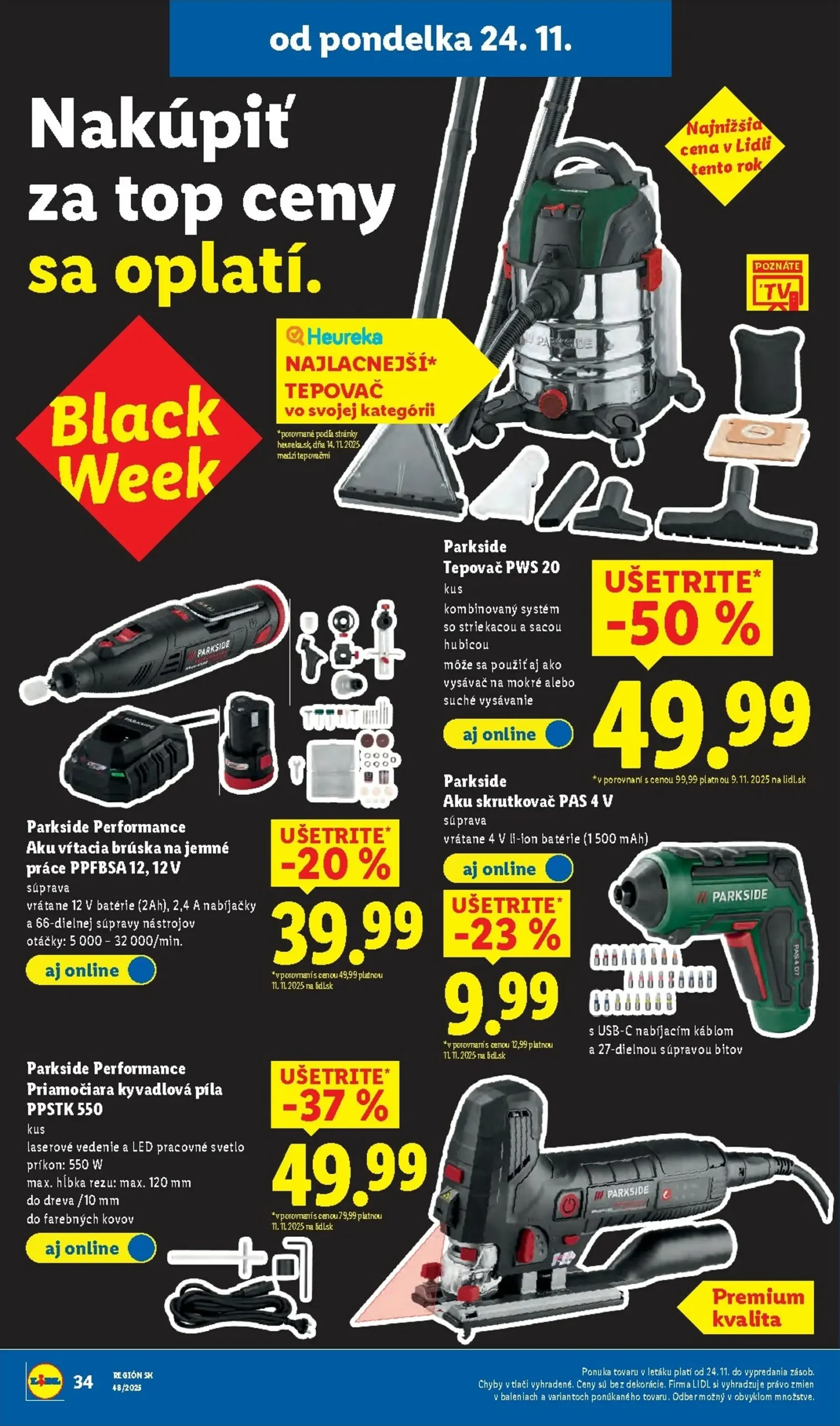 Page 40 of Aktuálny lidl leták platný od pondelka 24.11 do 30.11