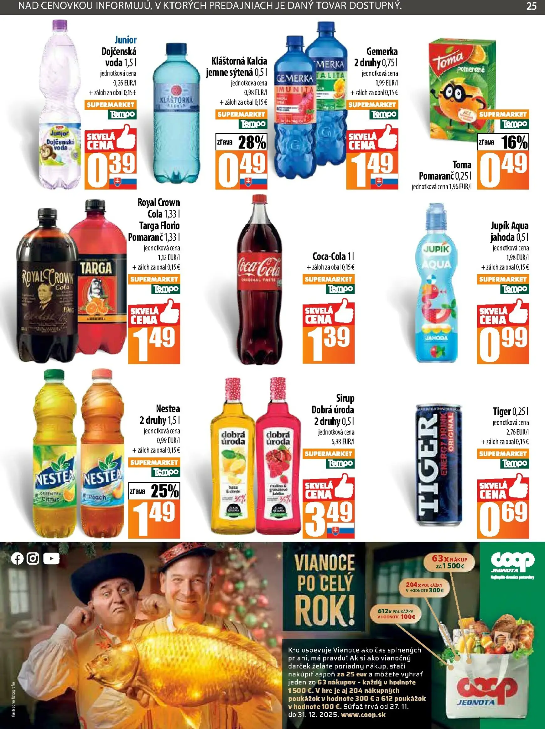 Page 25 of Aktuálny coop-jednota leták platný od štvrtka 27.11 do 03.12
