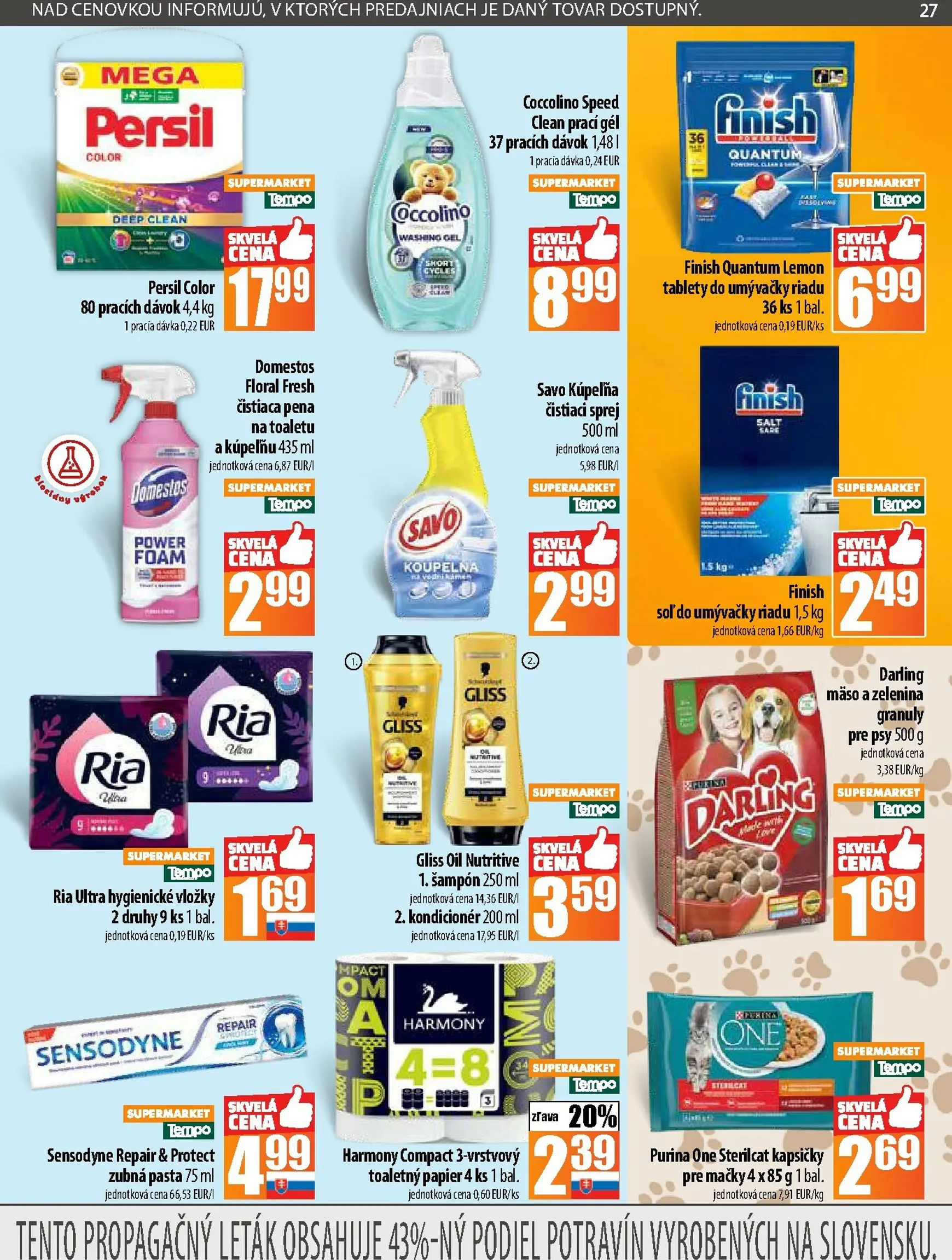 Page 27 of Aktuálny coop-jednota leták platný od štvrtka 27.11 do 03.12