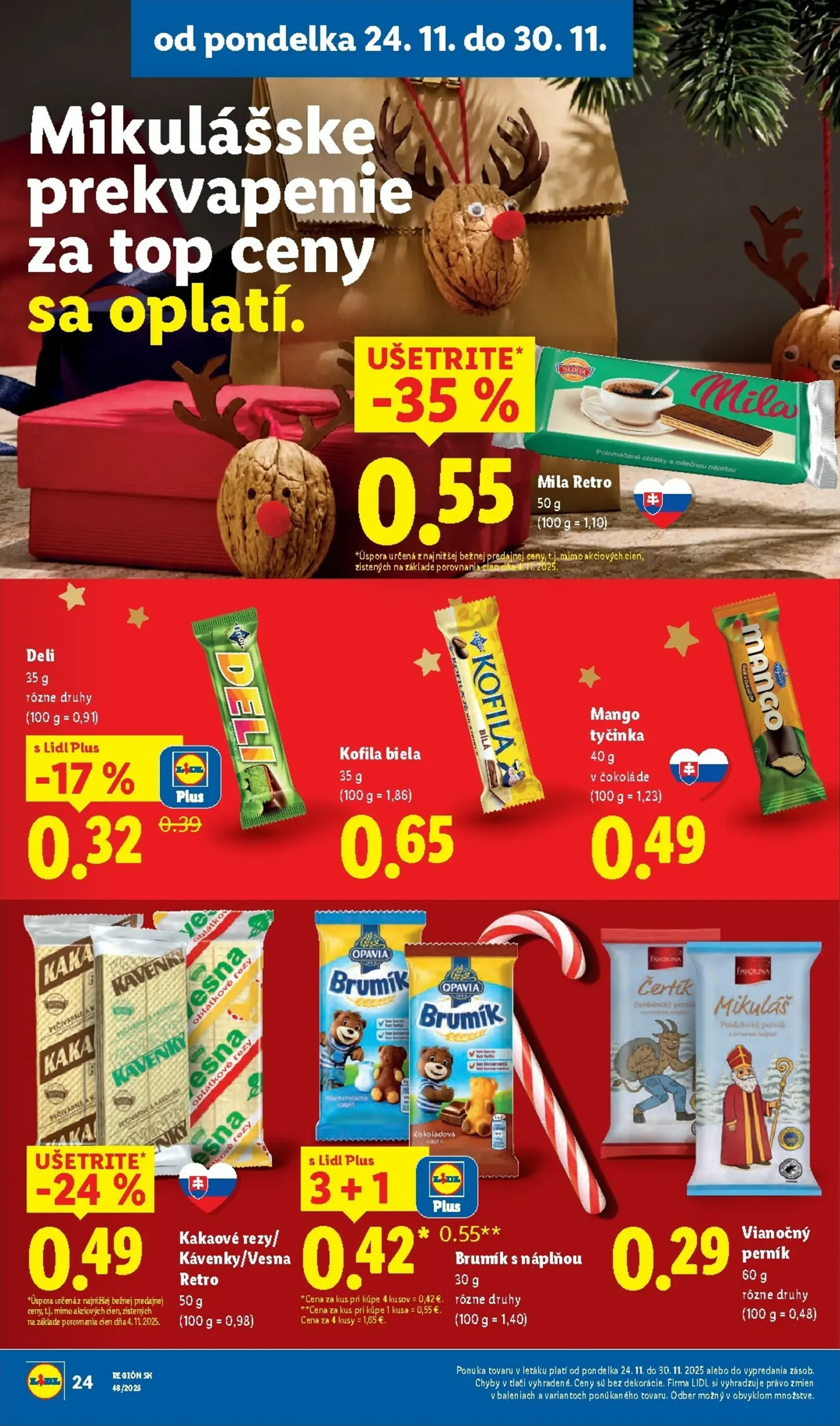 Page 26 of Aktuálny lidl leták platný od pondelka 24.11 do 30.11