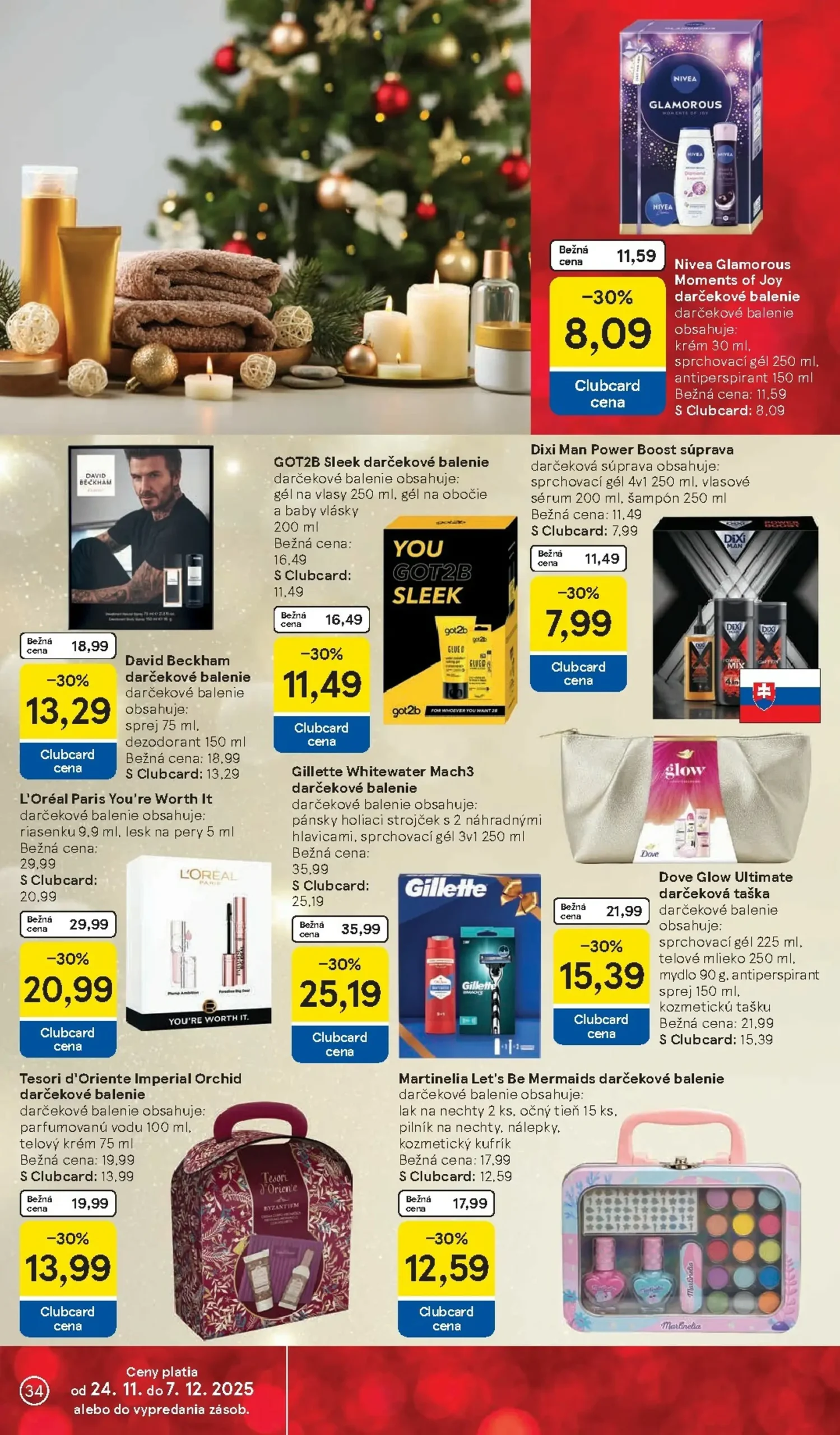 Page 34 of Aktuálny tesco leták platný od stredy 26.11 do 02.12