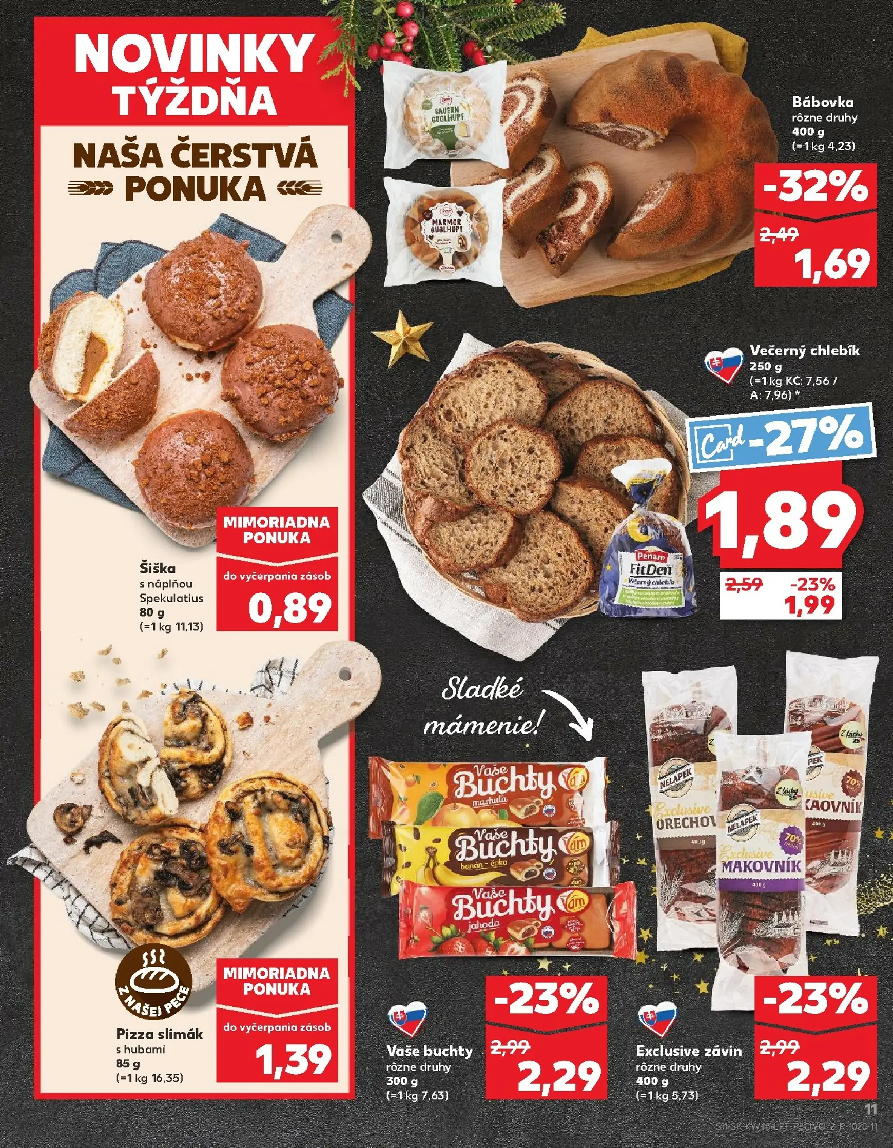Page 11 of Aktuálny kaufland leták platný od štvrtka 27.11 do 03.12