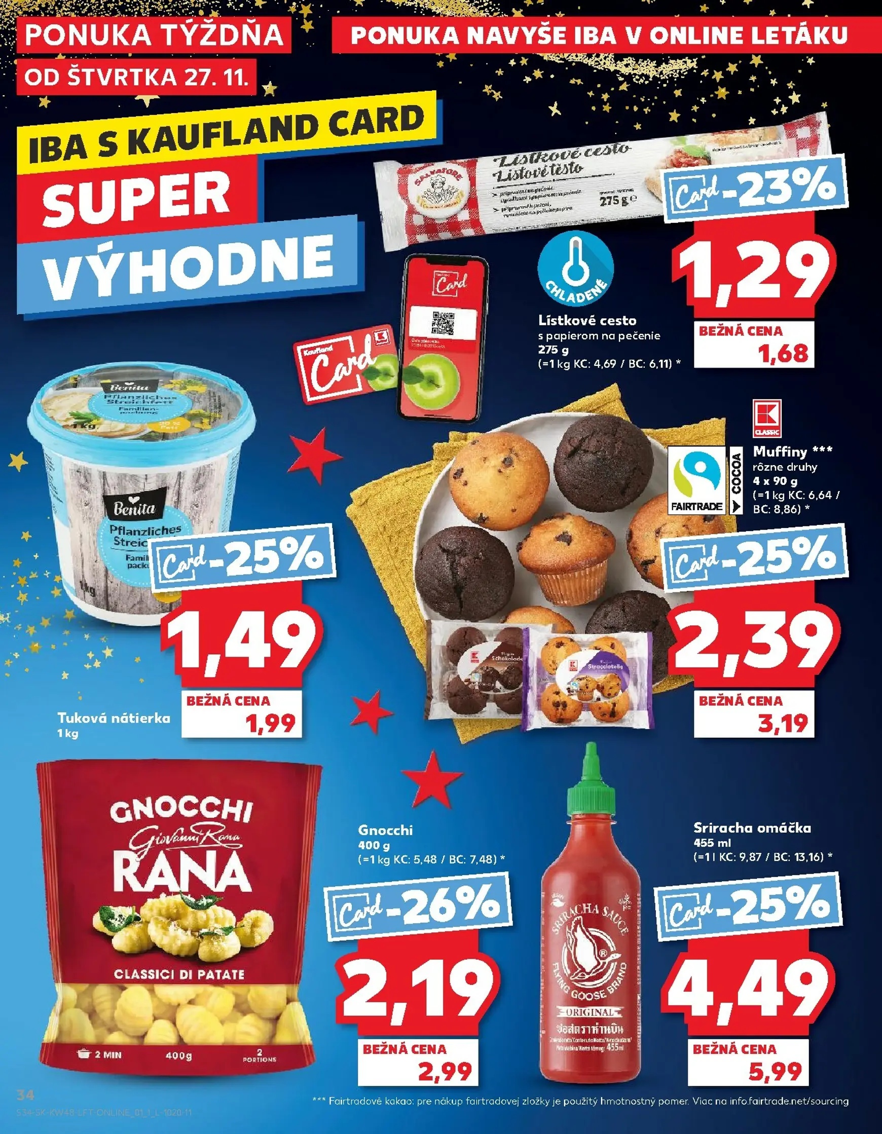 Page 34 of Aktuálny kaufland leták platný od štvrtka 27.11 do 03.12