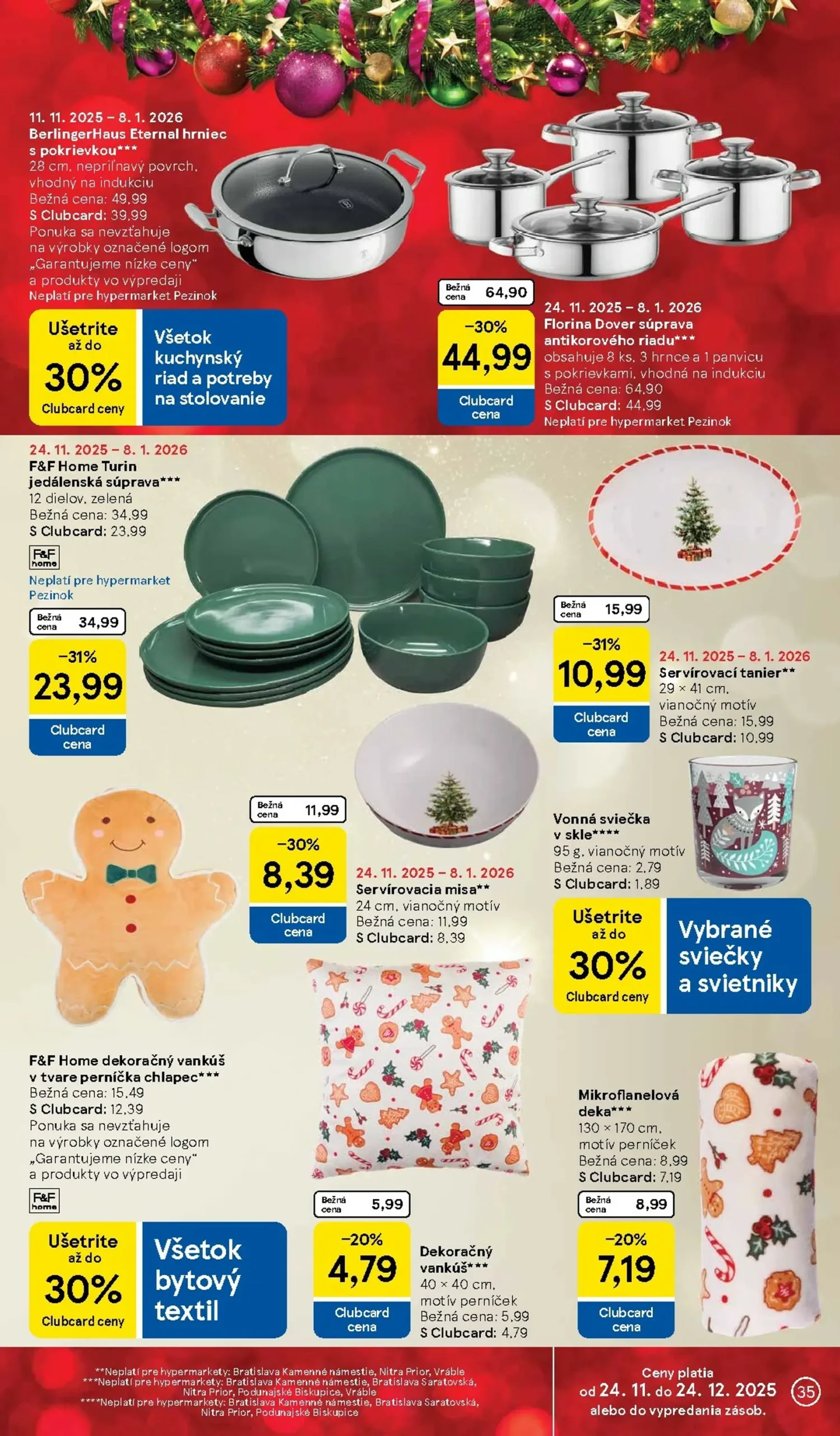 Page 35 of Aktuálny tesco leták platný od stredy 26.11 do 02.12