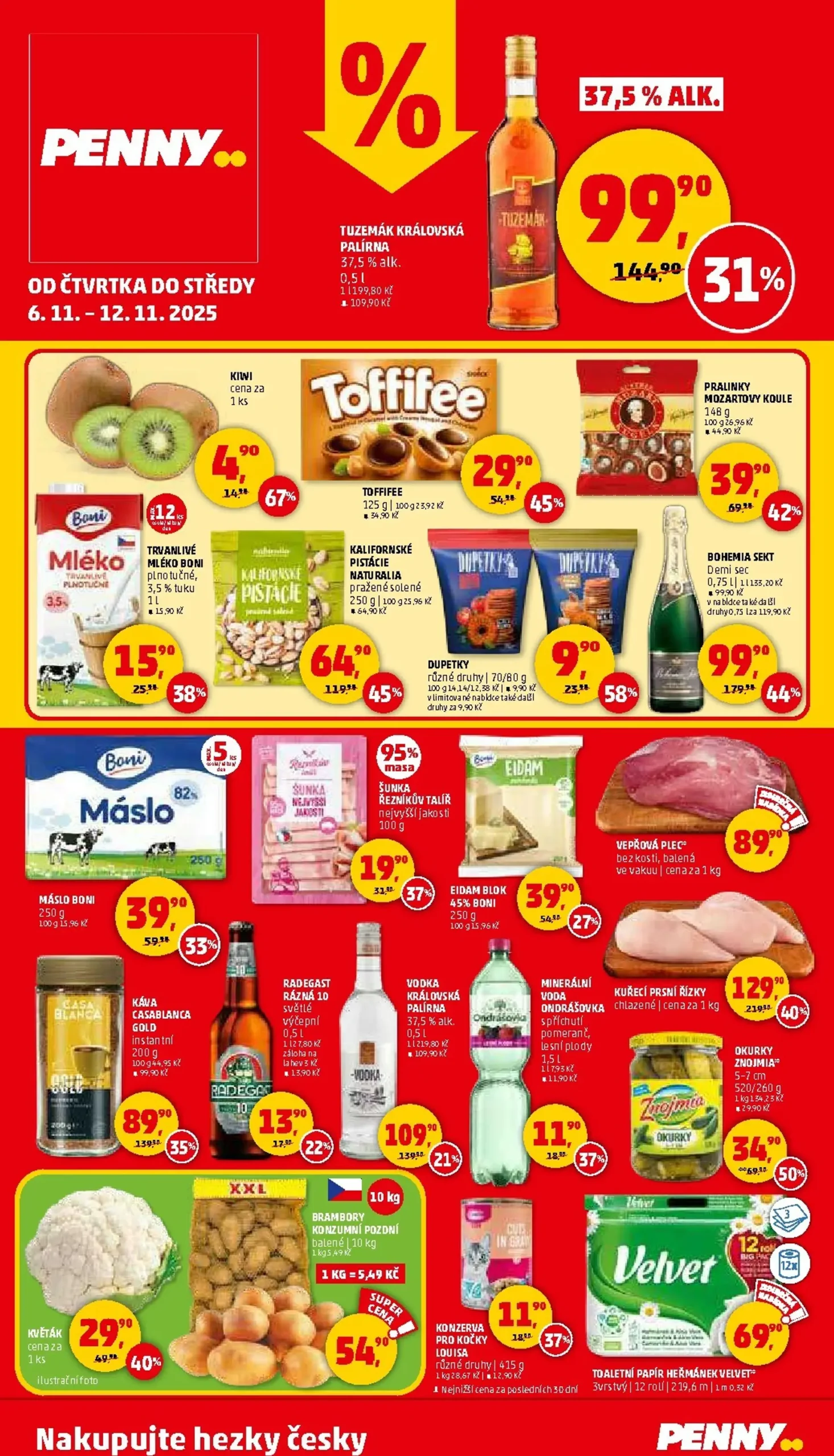 Aktuálny penny-cesko leták platný od štvrtka 06.11 do 12.11