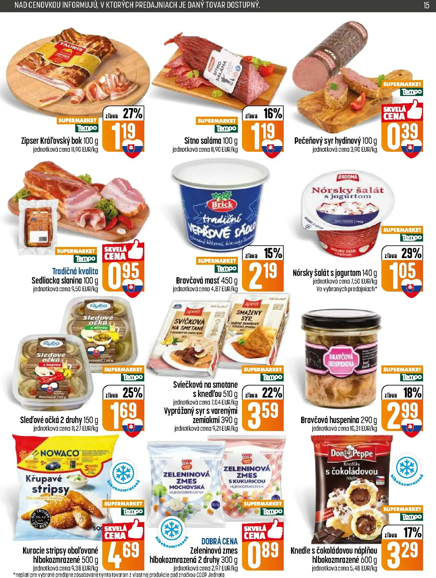 Page 15 of Aktuálny coop-jednota leták platný od štvrtka 22.01 do 28.01