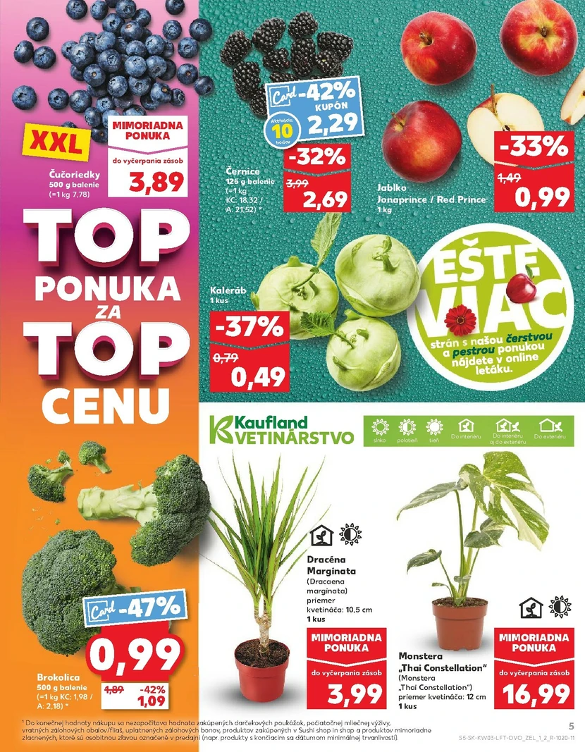 Page 5 of Aktuálny kaufland leták platný od štvrtka 15.01 do 21.01