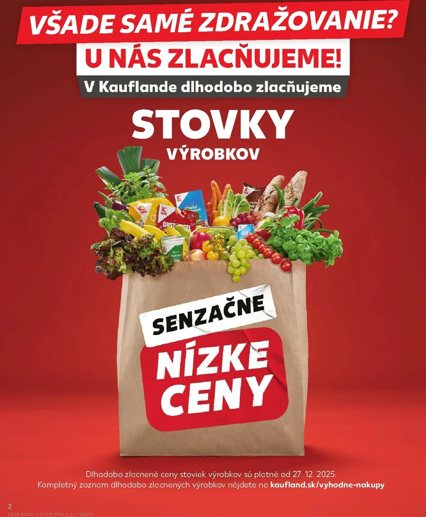 Page 2 of Aktuálny kaufland leták platný od štvrtka 15.01 do 21.01