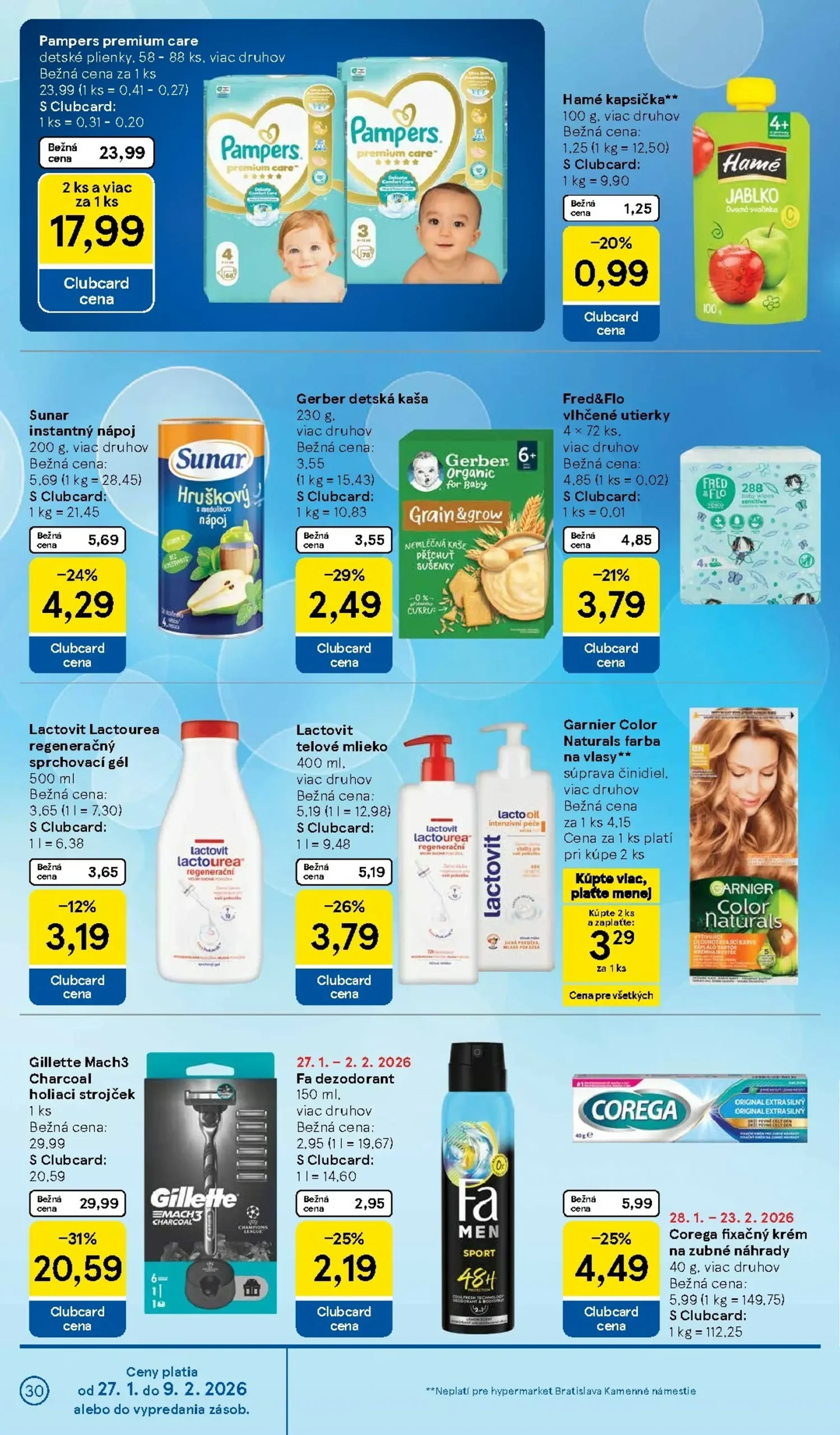 Page 30 of Aktuálny tesco leták platný od stredy 28.01 do 03.02