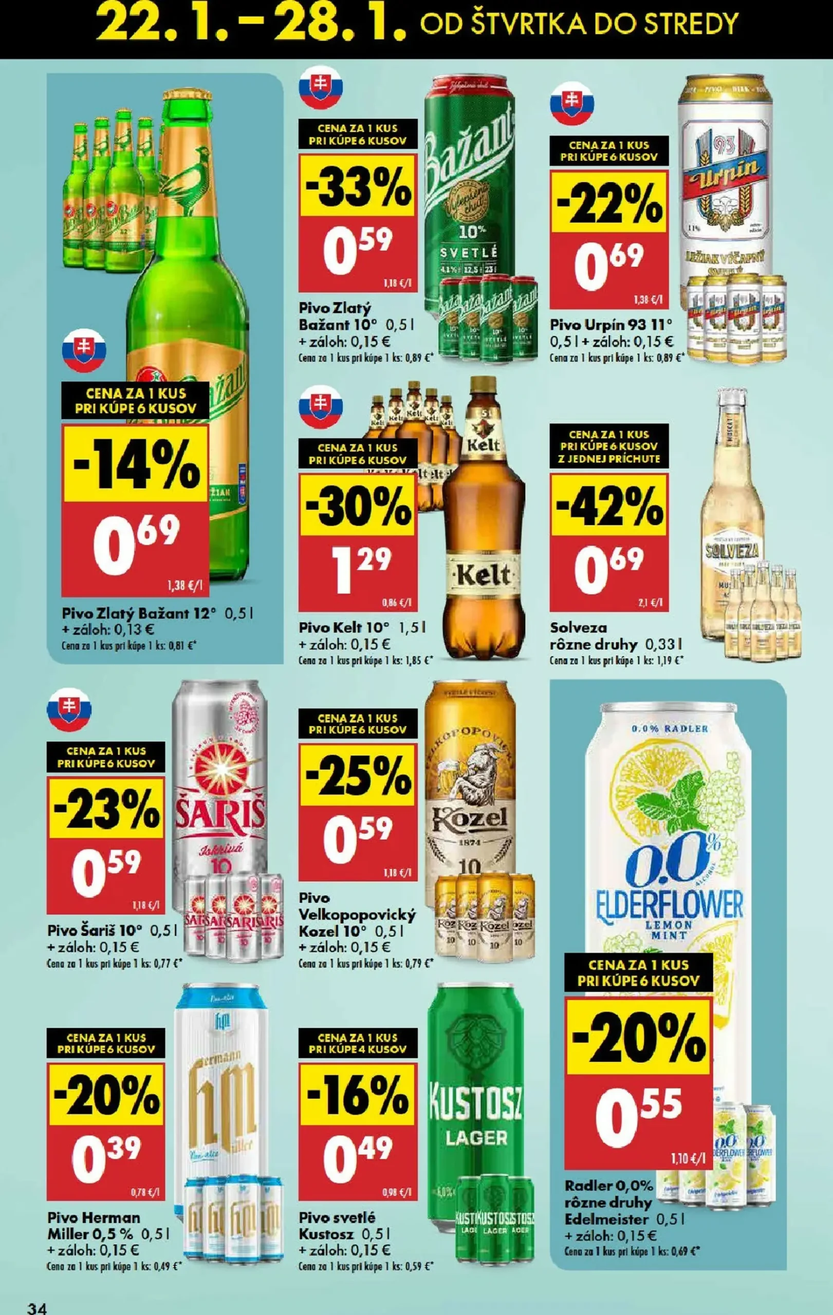 Page 34 of Aktuálny biedronka leták platný od štvrtka 22.01 do 28.01