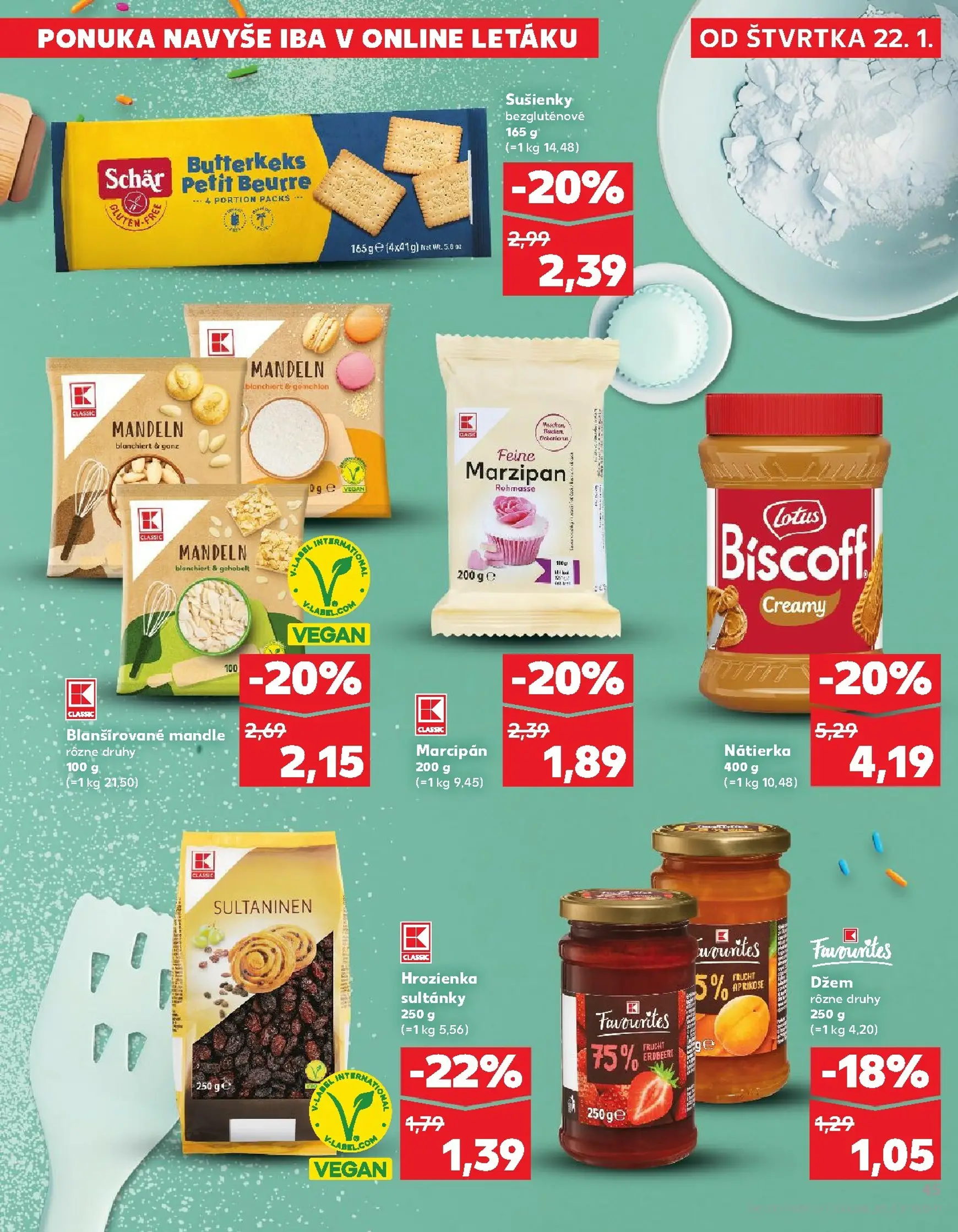 Page 45 of Aktuálny kaufland leták platný od štvrtka 22.01 do 28.01