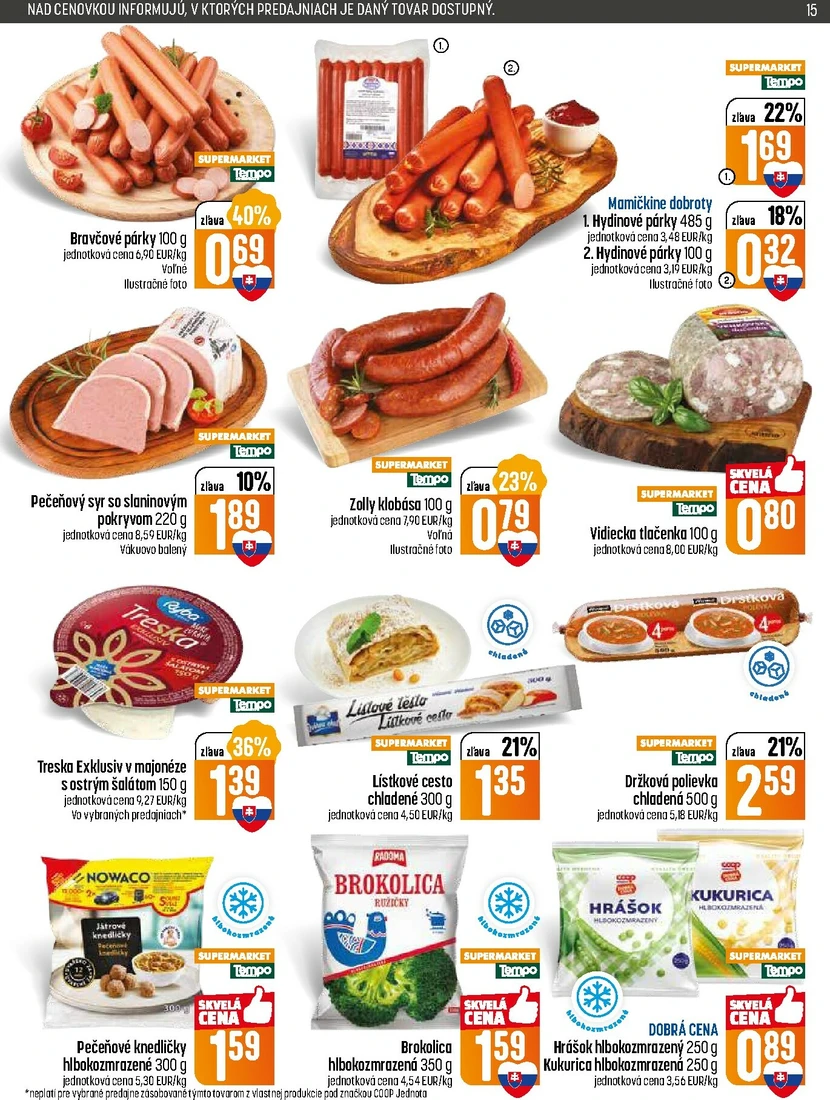 Page 15 of Aktuálny coop-jednota leták platný od štvrtka 15.01 do 21.01