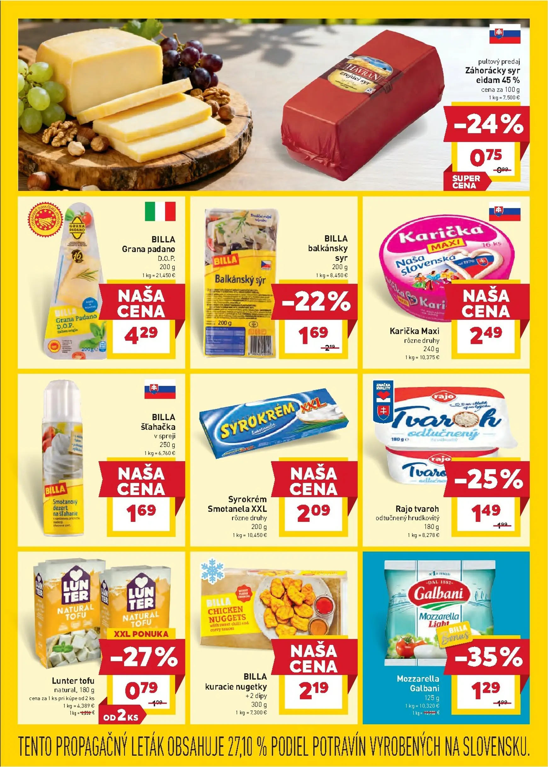 Page 9 of Aktuálny billa leták platný od stredy 28.01 do 03.02