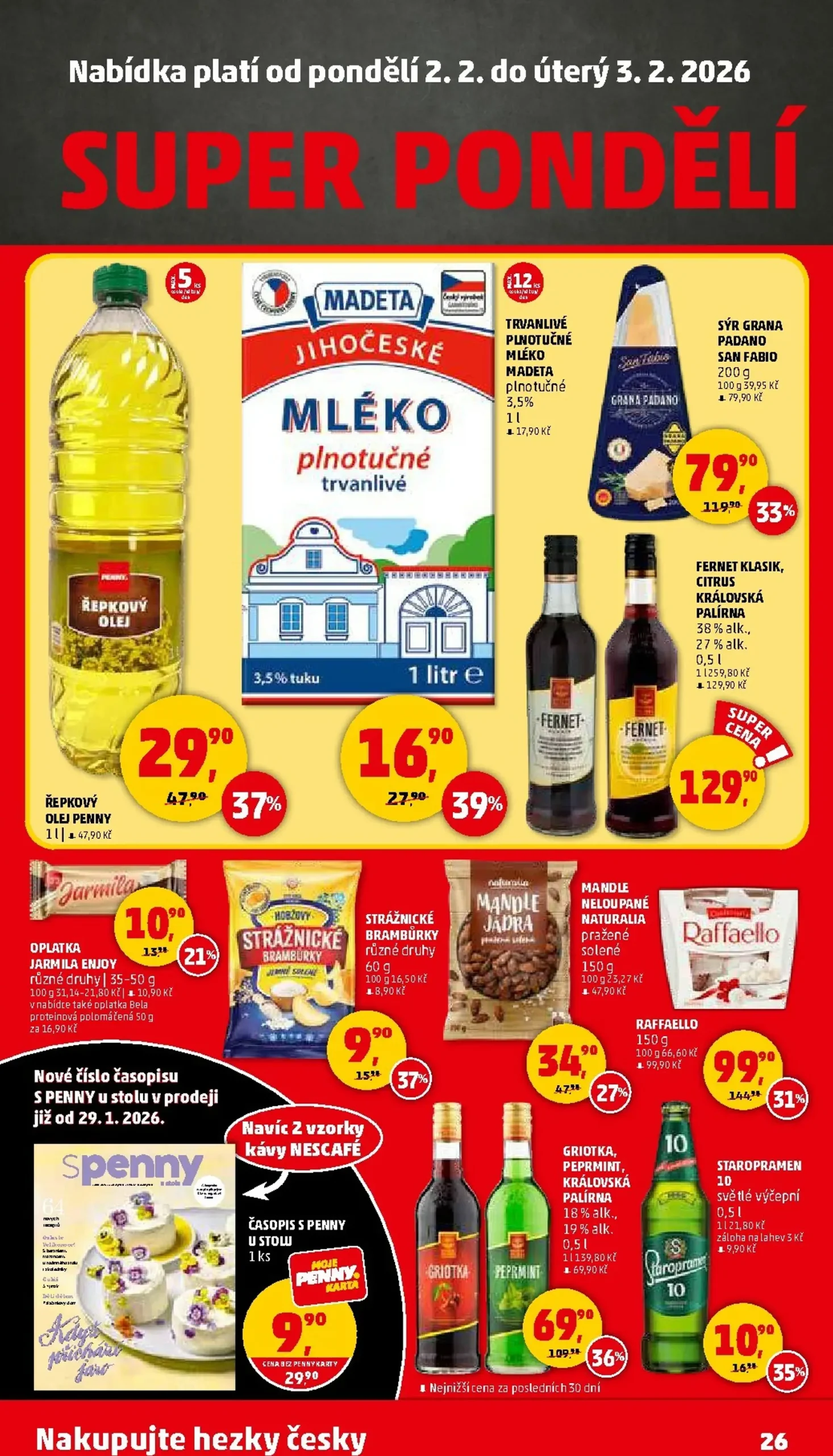 Page 26 of Aktuálny penny-cesko leták platný od štvrtka 29.01 do 03.02