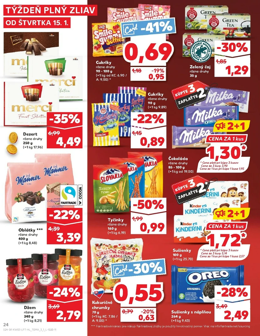 Page 24 of Aktuálny kaufland leták platný od štvrtka 15.01 do 21.01