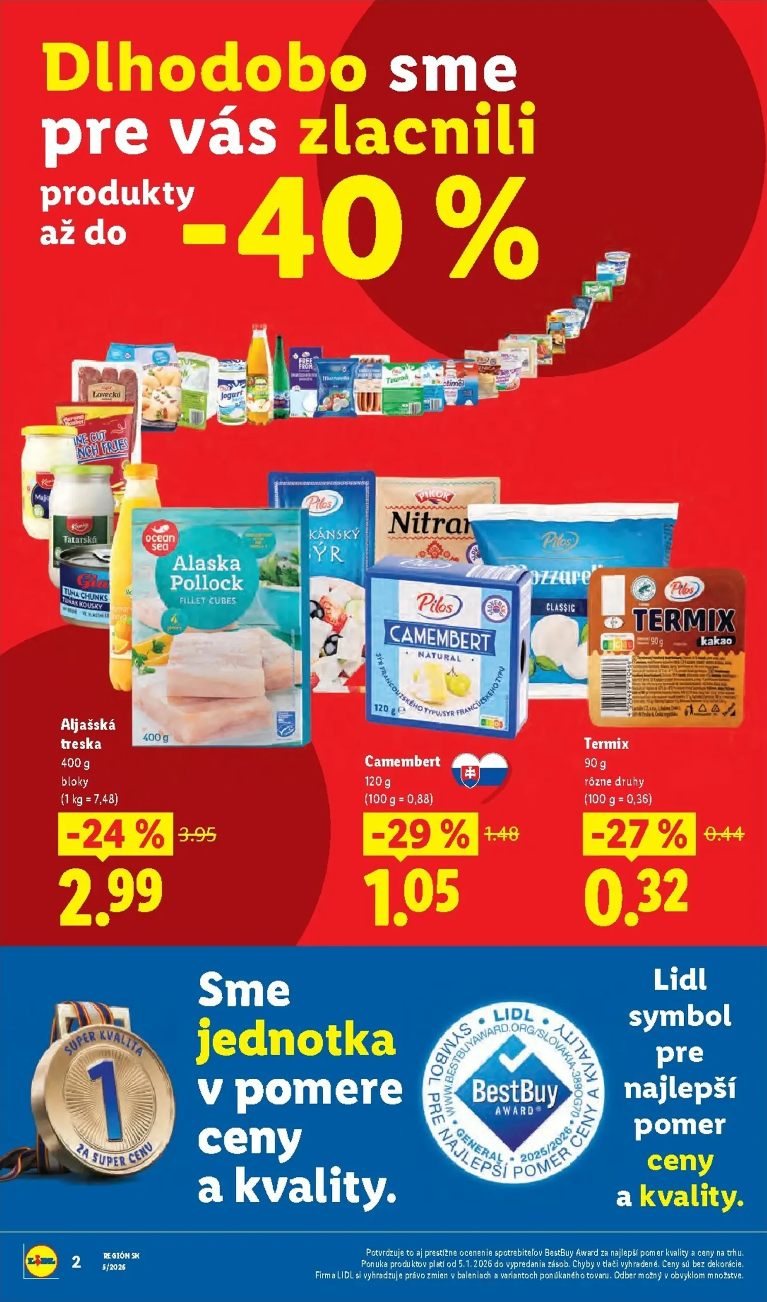Page 2 of Aktuálny lidl leták platný od pondelka 26.01 do 01.02