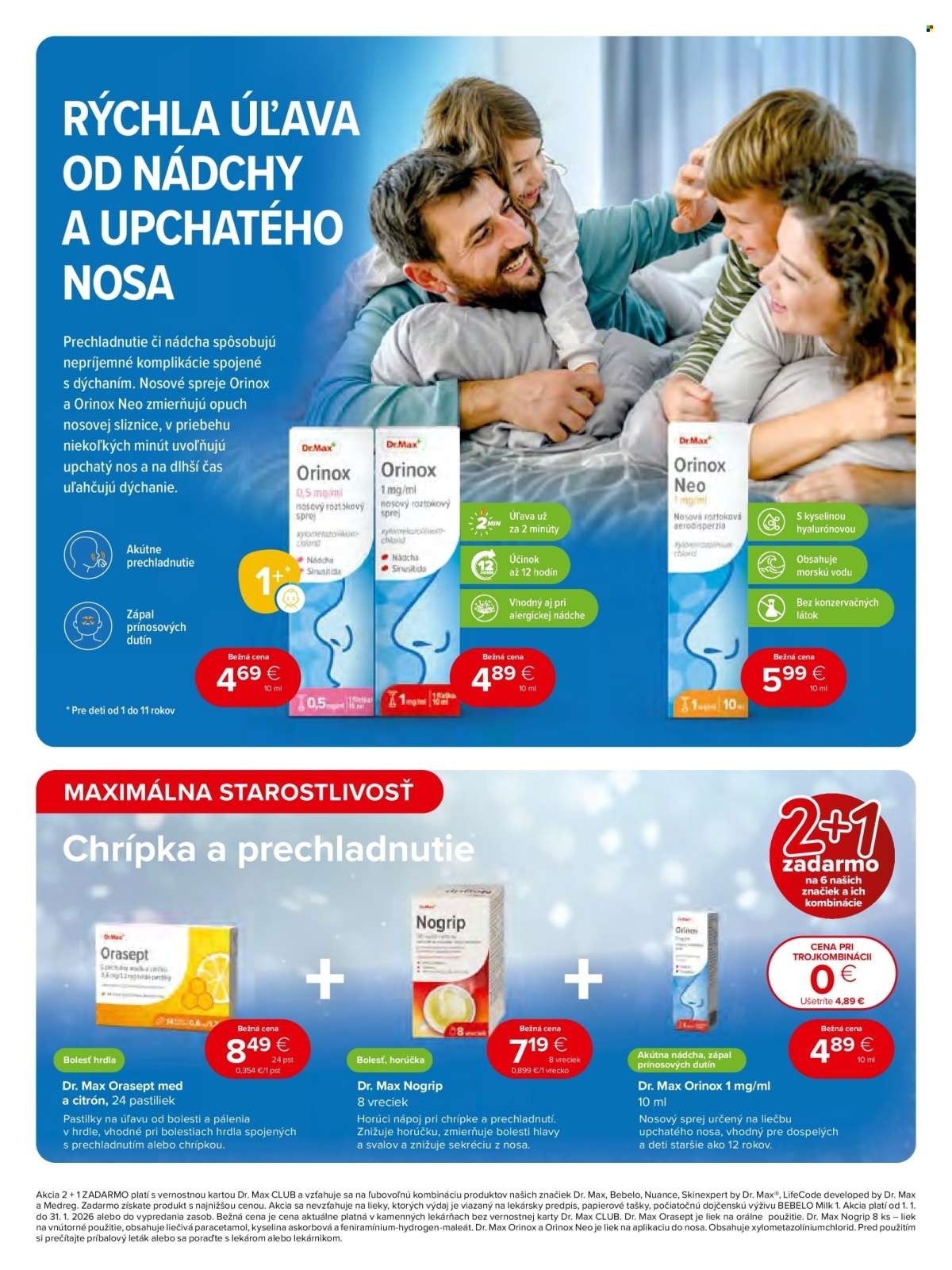 Page 8 of Aktuálny dr-max leták platný od štvrtka 01.01 do 31.01