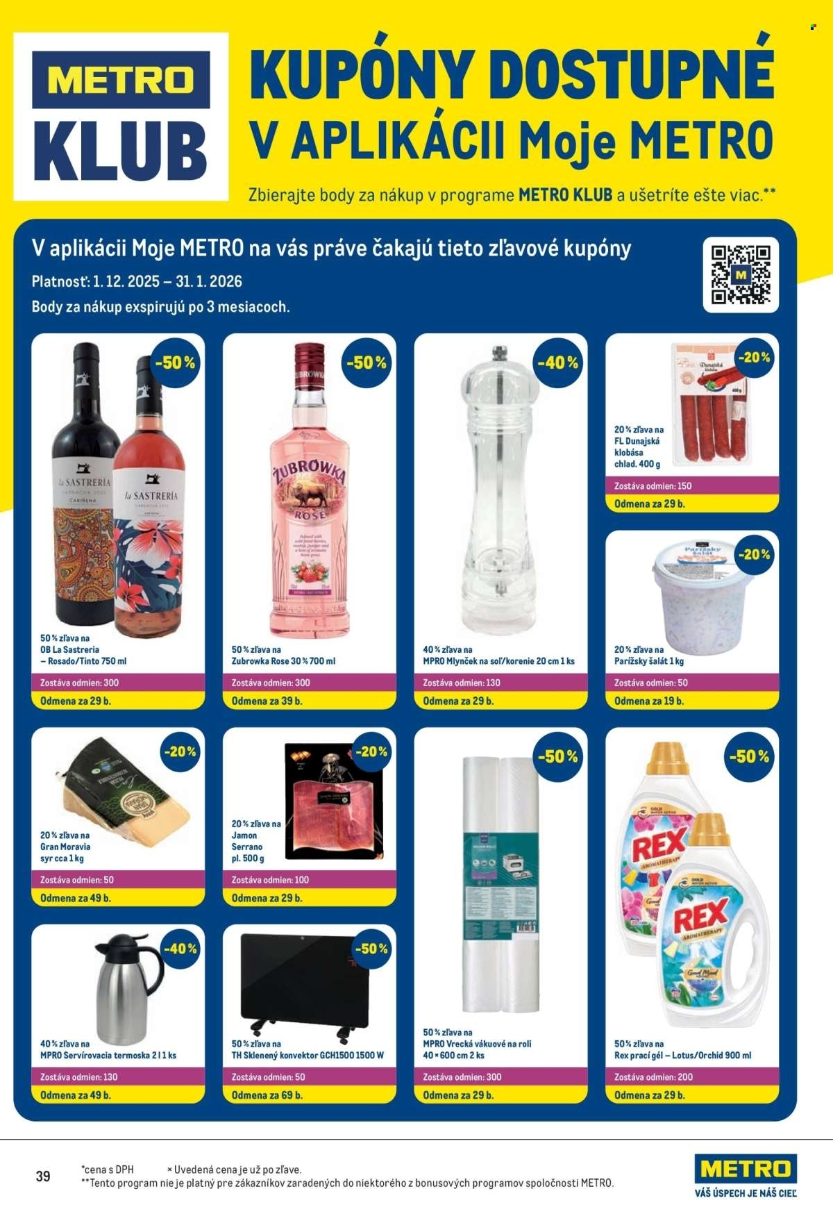 Page 39 of Aktuálny metro leták platný od stredy 14.01 do 27.01