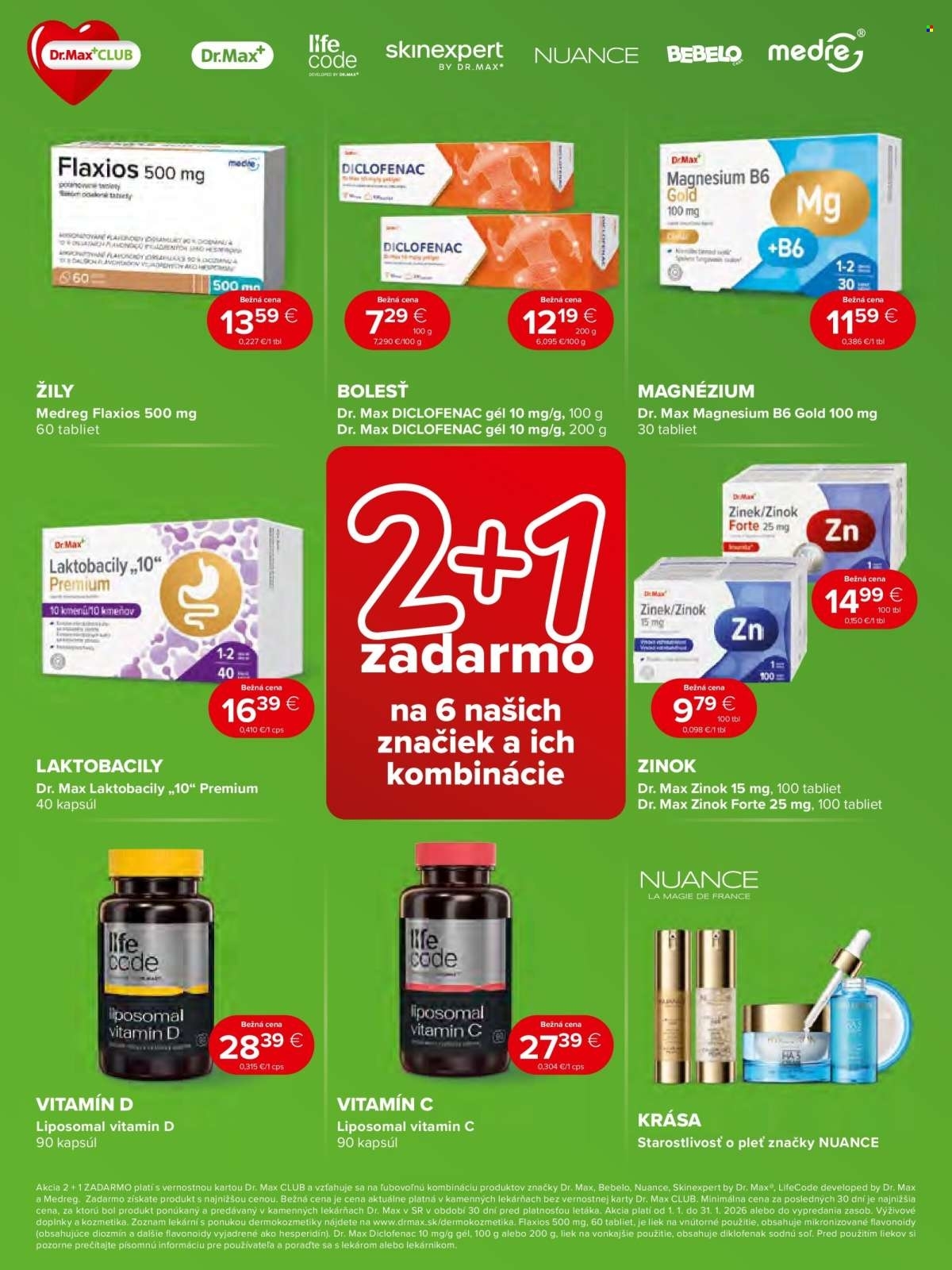 Page 11 of Aktuálny dr-max leták platný od štvrtka 01.01 do 31.01