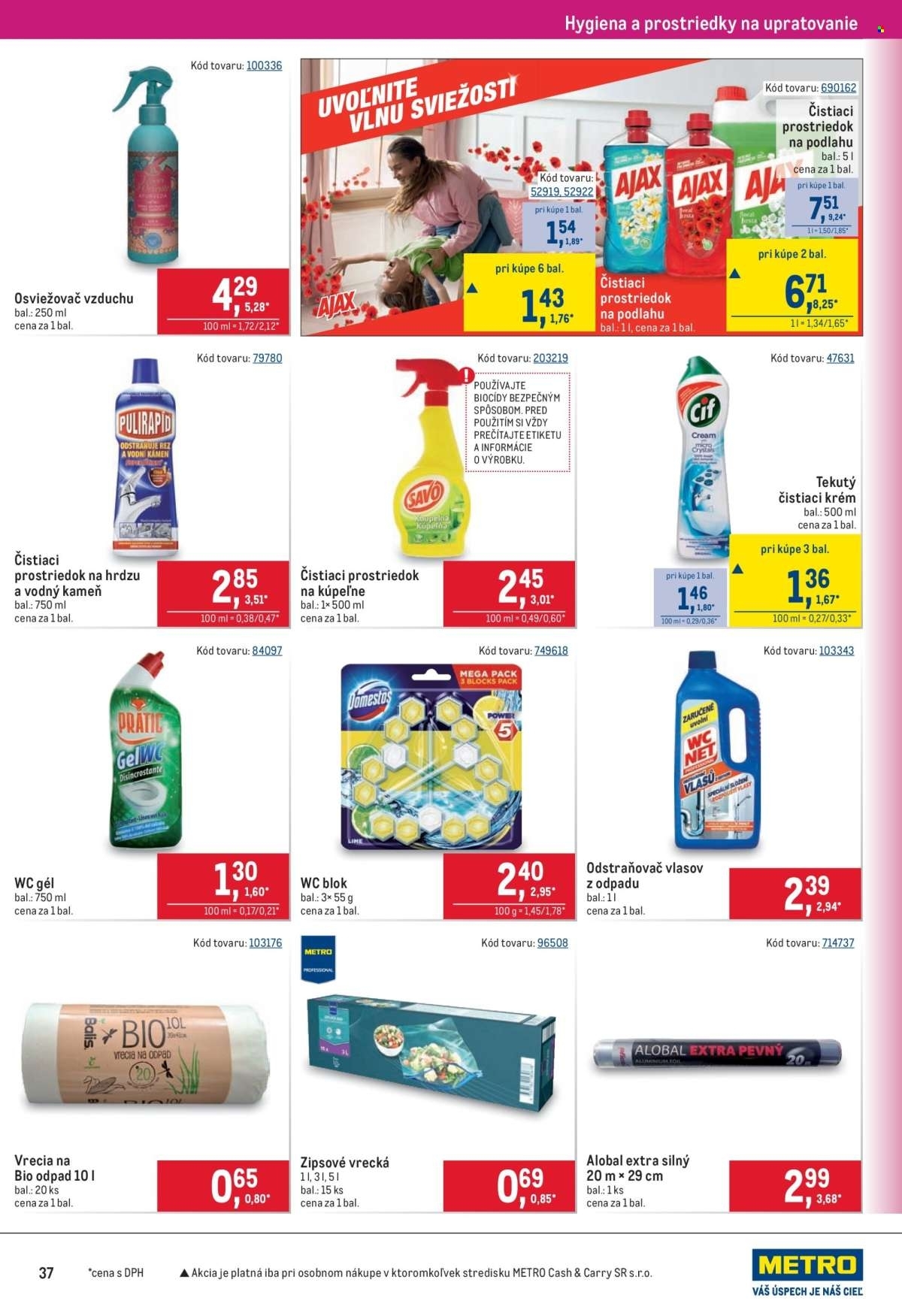 Page 37 of Aktuálny metro leták platný od stredy 14.01 do 27.01