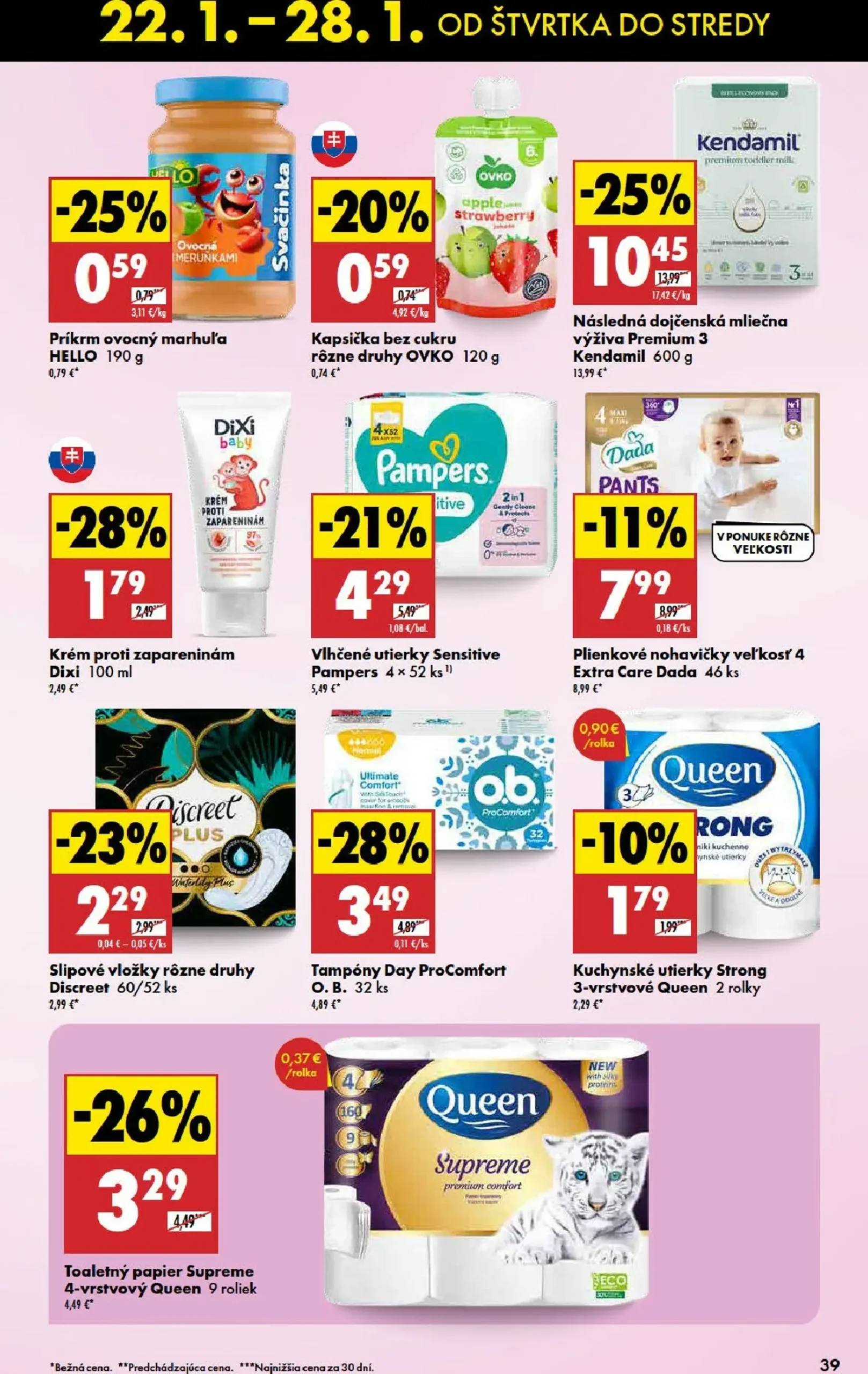 Page 39 of Aktuálny biedronka leták platný od štvrtka 22.01 do 28.01