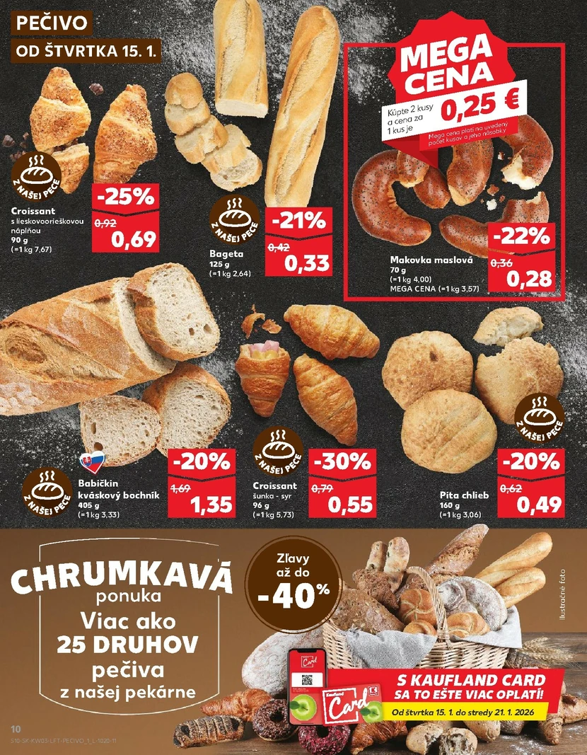 Page 10 of Aktuálny kaufland leták platný od štvrtka 15.01 do 21.01