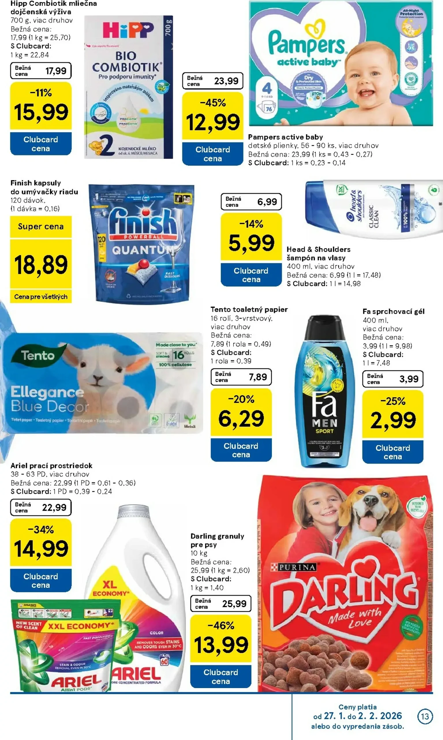 Page 13 of Aktuálny tesco leták platný od stredy 28.01 do 03.02