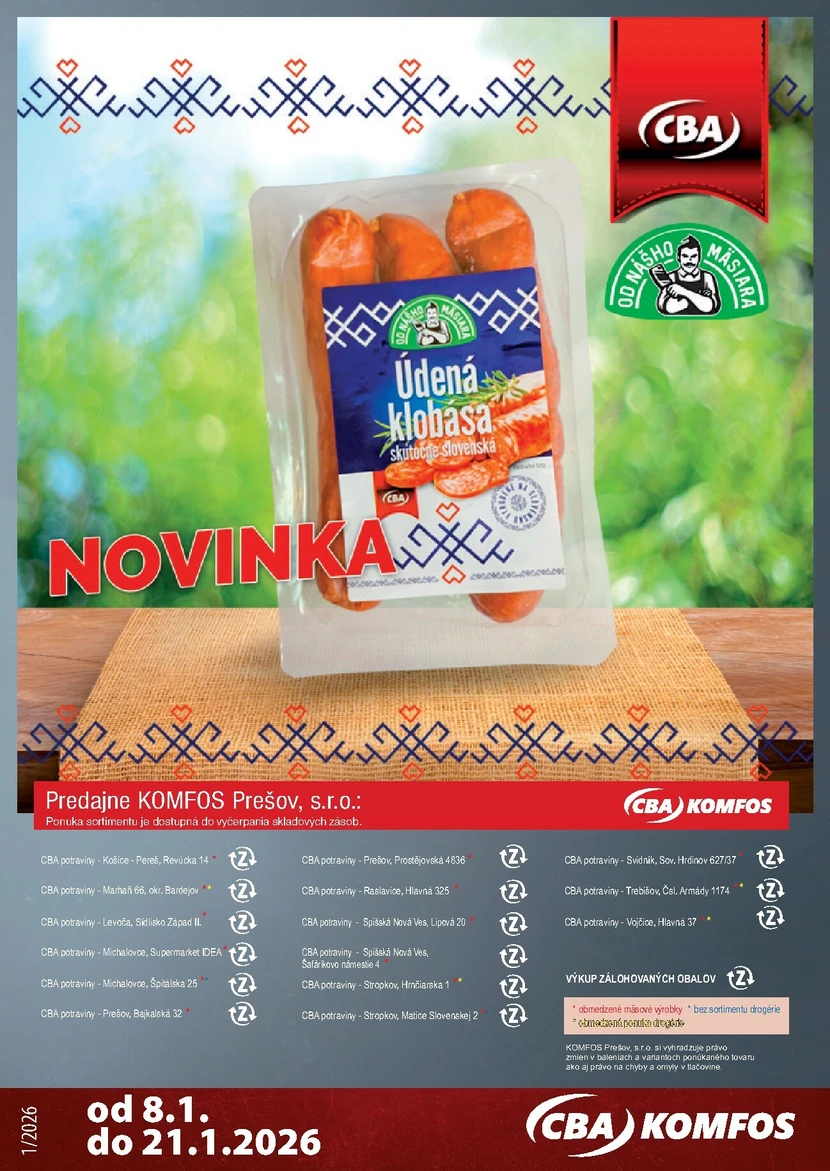 Page 16 of Aktuálny cba leták platný od štvrtka 08.01 do 21.01