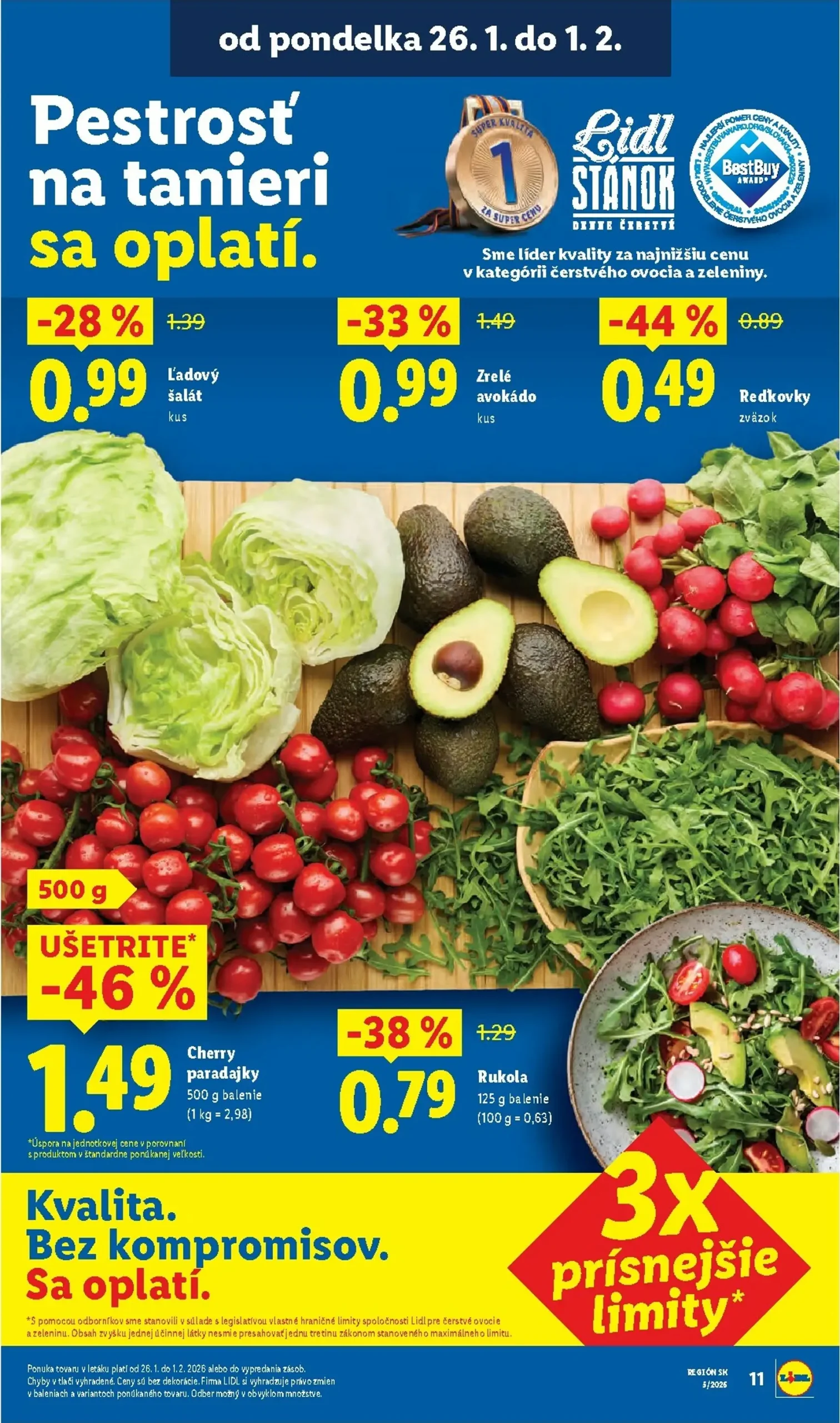 Page 11 of Aktuálny lidl leták platný od pondelka 26.01 do 01.02