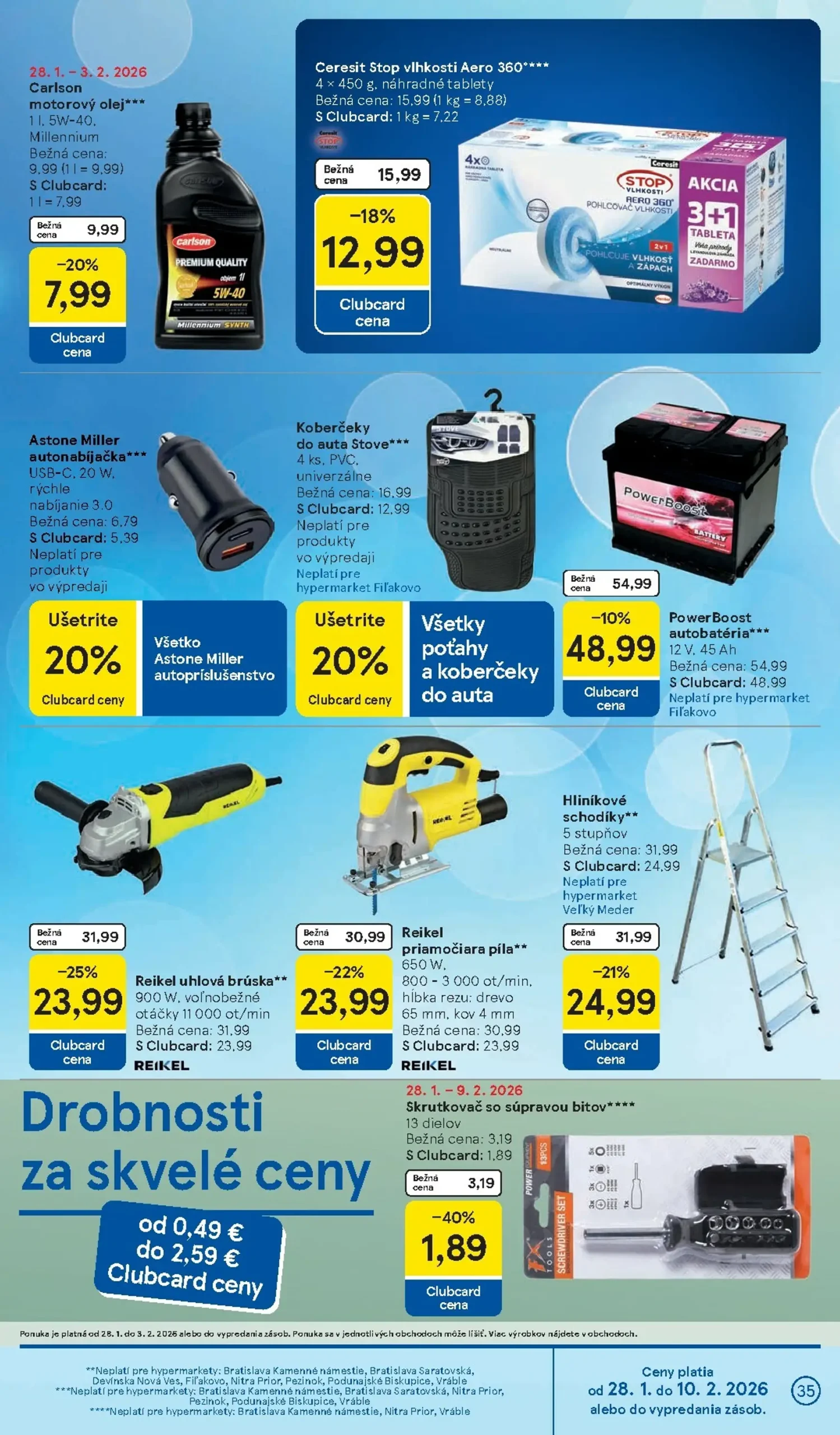 Page 35 of Aktuálny tesco leták platný od stredy 28.01 do 03.02