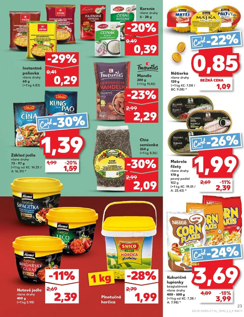 Page 23 of Aktuálny kaufland leták platný od štvrtka 15.01 do 21.01