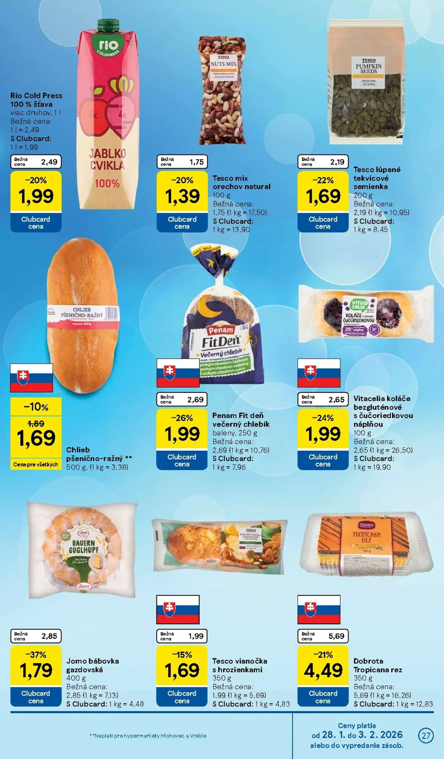 Page 27 of Aktuálny tesco leták platný od stredy 28.01 do 03.02
