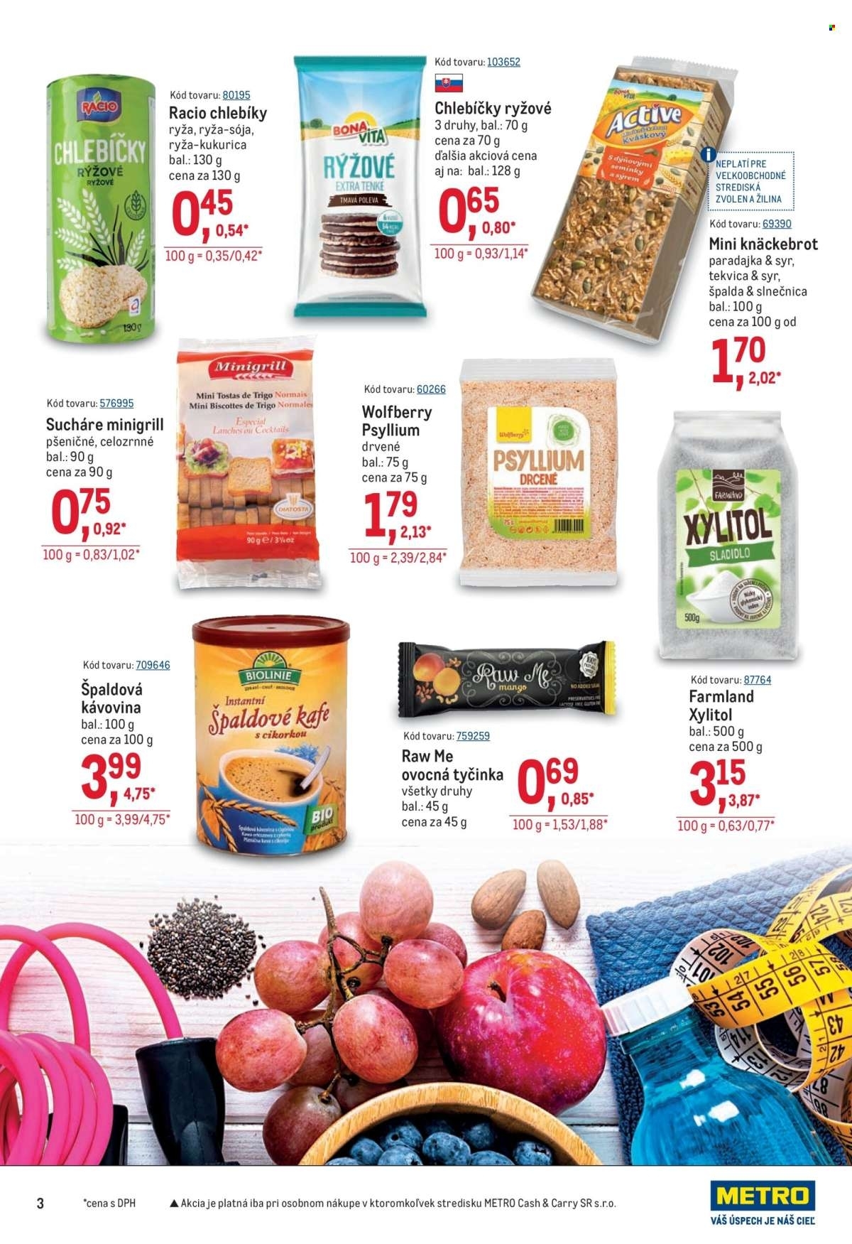 Page 3 of Aktuálny metro leták platný od stredy 14.01 do 27.01