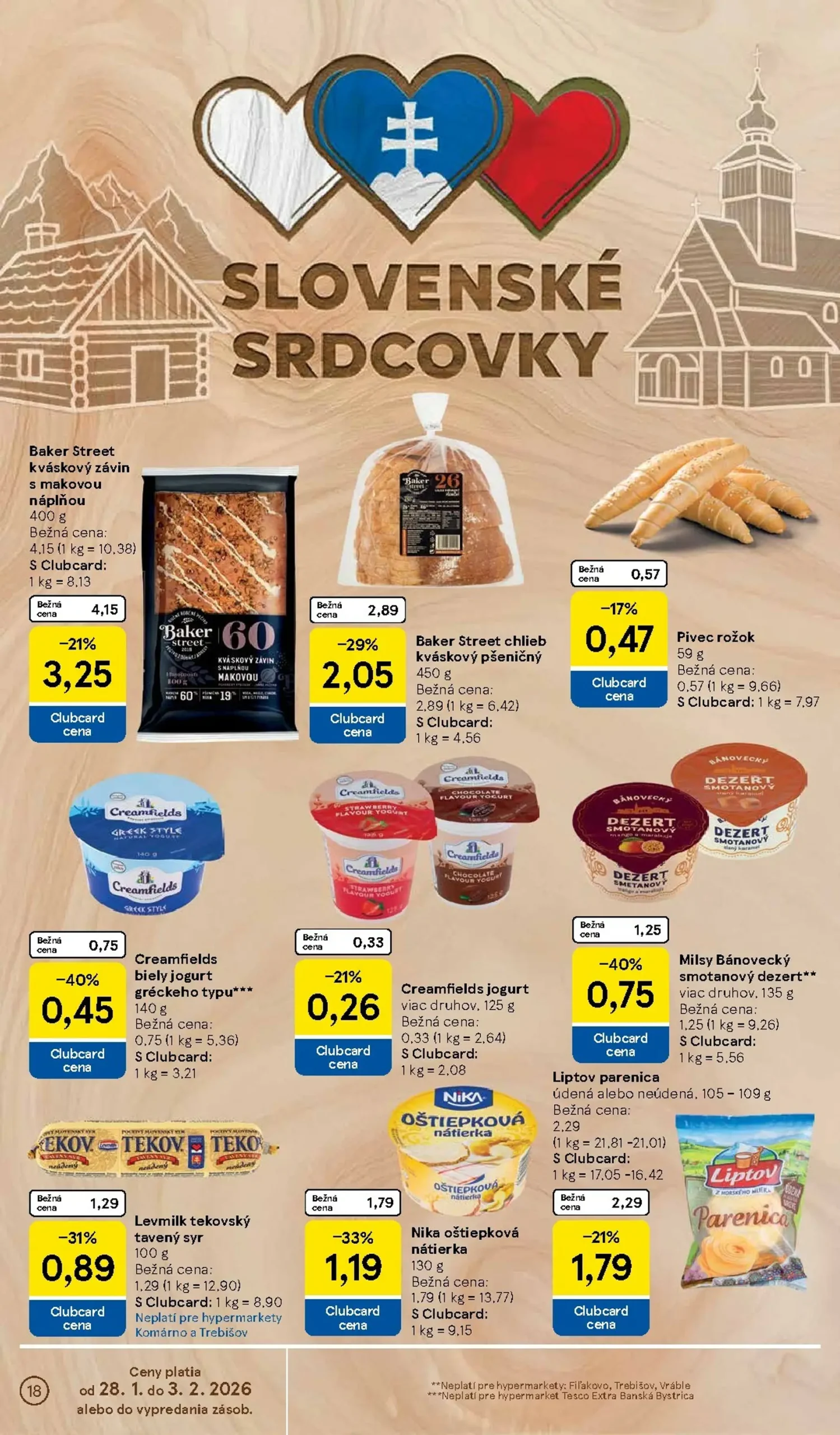 Page 18 of Aktuálny tesco leták platný od stredy 28.01 do 03.02