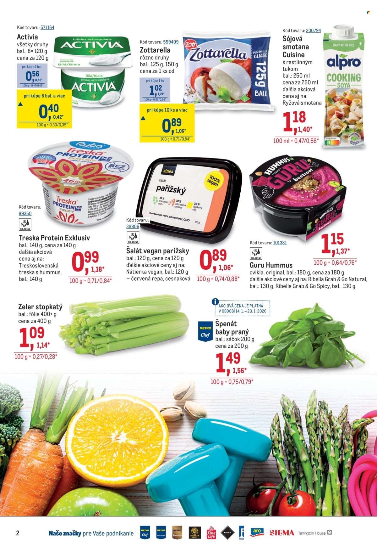 Page 2 of Aktuálny metro leták platný od stredy 14.01 do 27.01