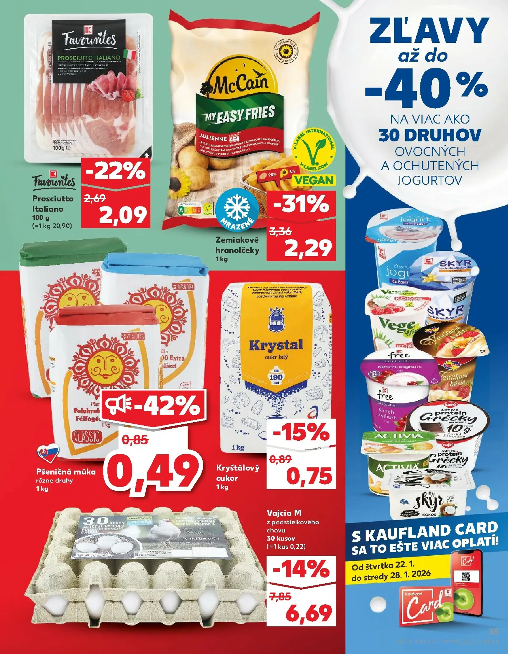Page 35 of Aktuálny kaufland leták platný od štvrtka 22.01 do 28.01