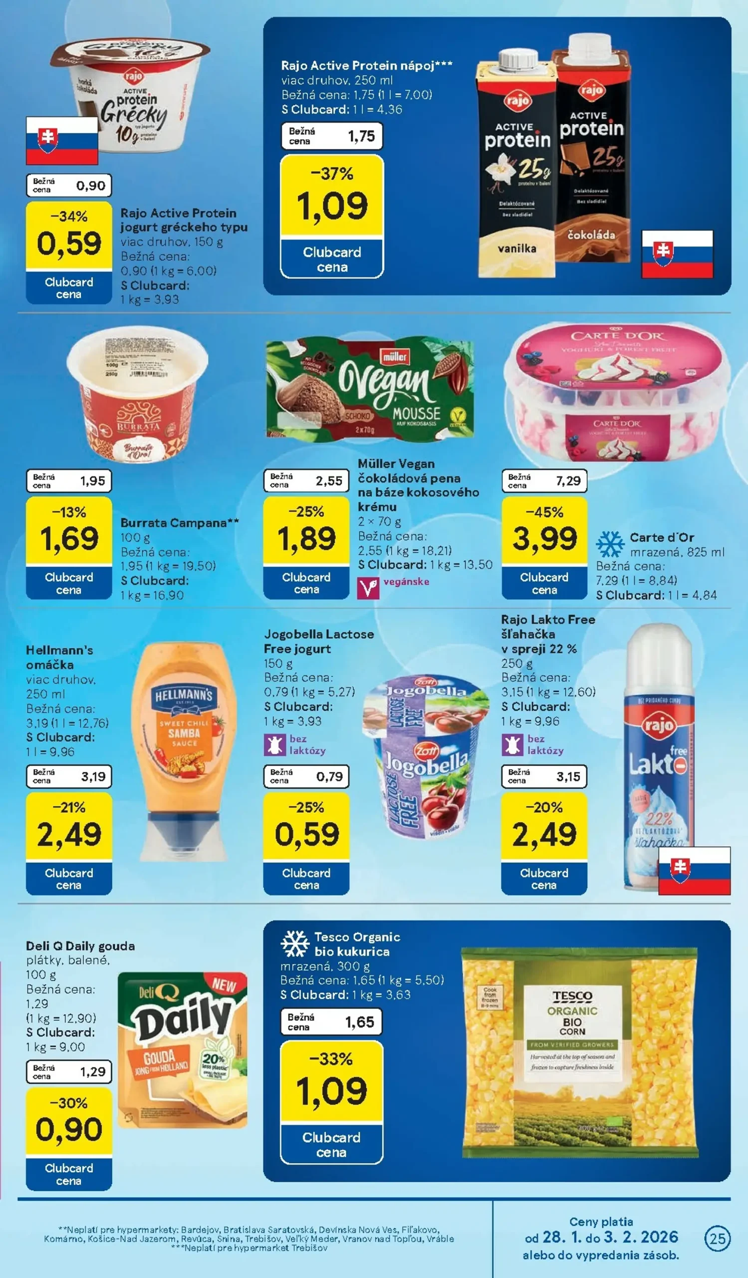 Page 25 of Aktuálny tesco leták platný od stredy 28.01 do 03.02