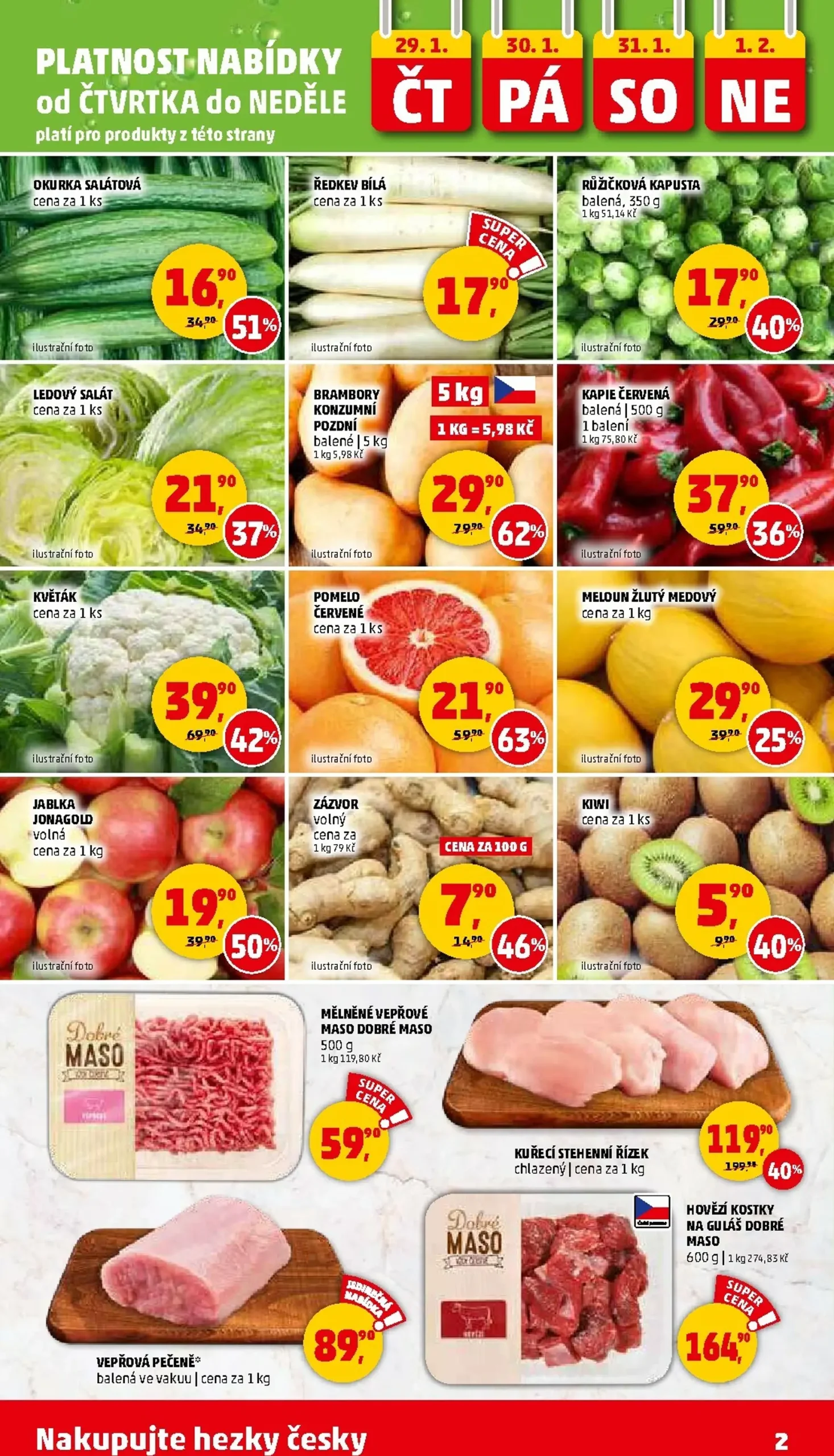 Page 2 of Aktuálny penny-cesko leták platný od štvrtka 29.01 do 03.02