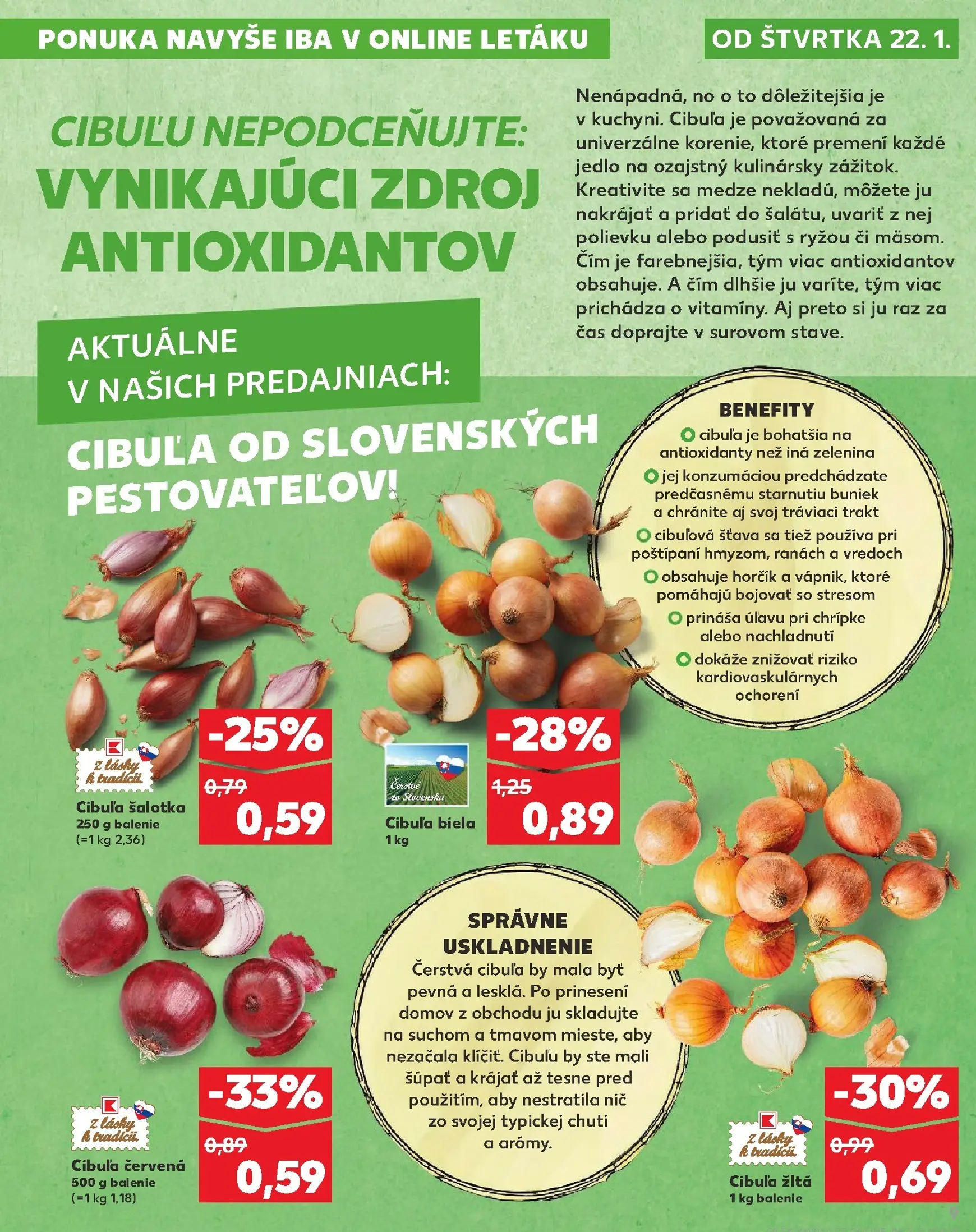 Page 9 of Aktuálny kaufland leták platný od štvrtka 22.01 do 28.01