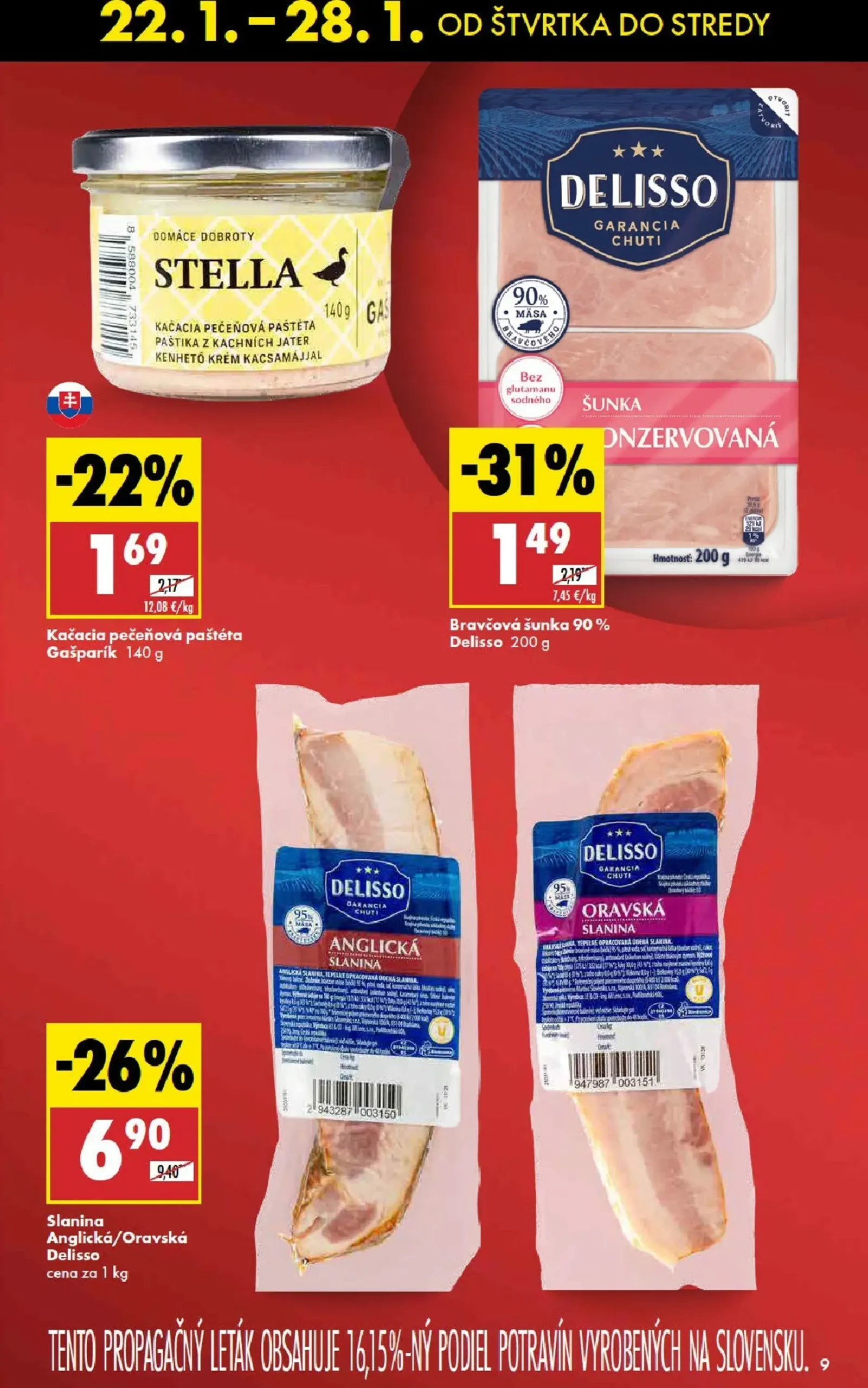 Page 9 of Aktuálny biedronka leták platný od štvrtka 22.01 do 28.01