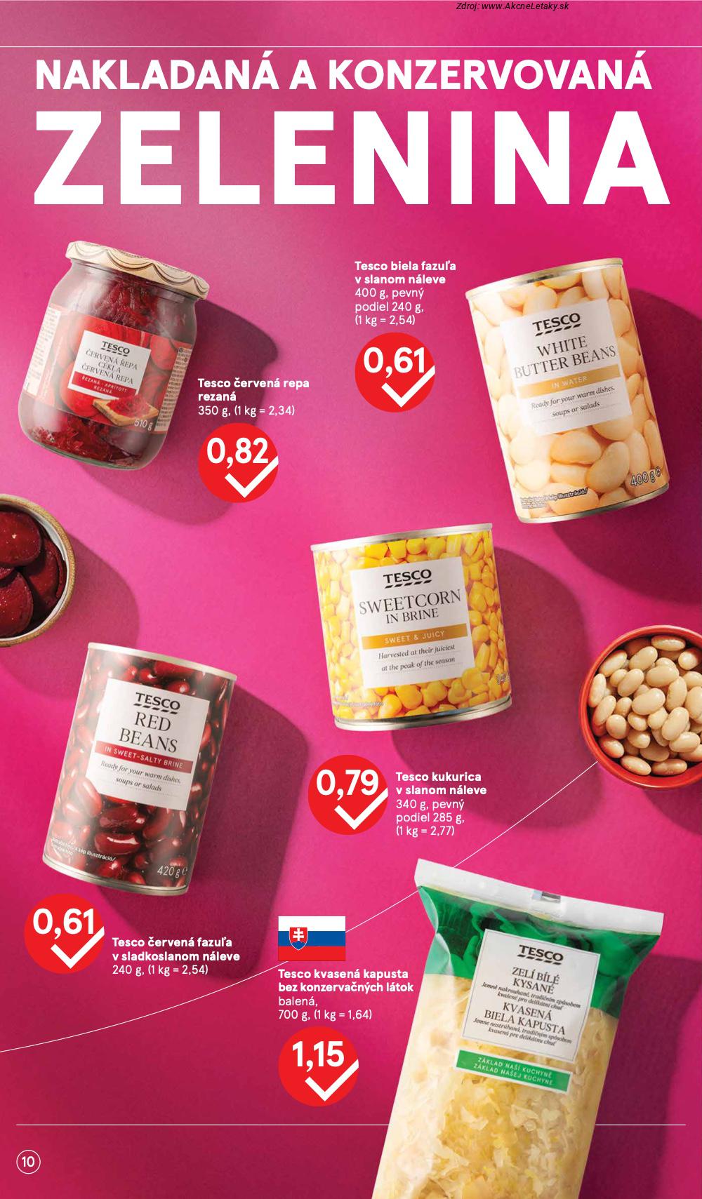 Page 10 of Aktuálny tesco leták platný od stredy 07.01 do 03.02