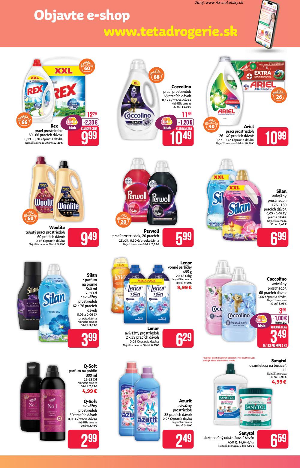 Page 15 of Aktuálny teta-drogerie leták platný od pondelka 19.01 do 28.01