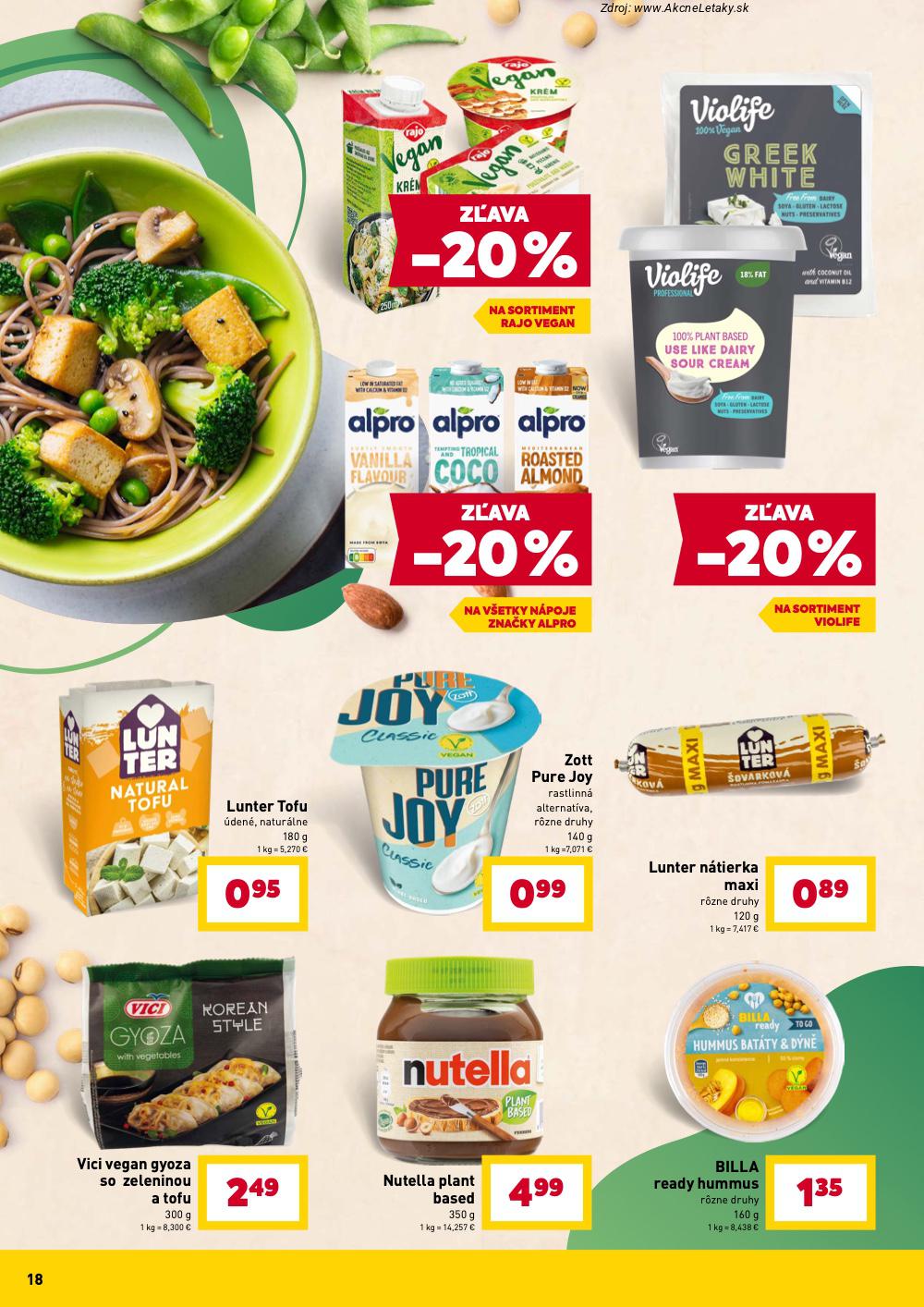 Page 18 of Aktuálny billa leták platný od piatka 02.01 do 27.01